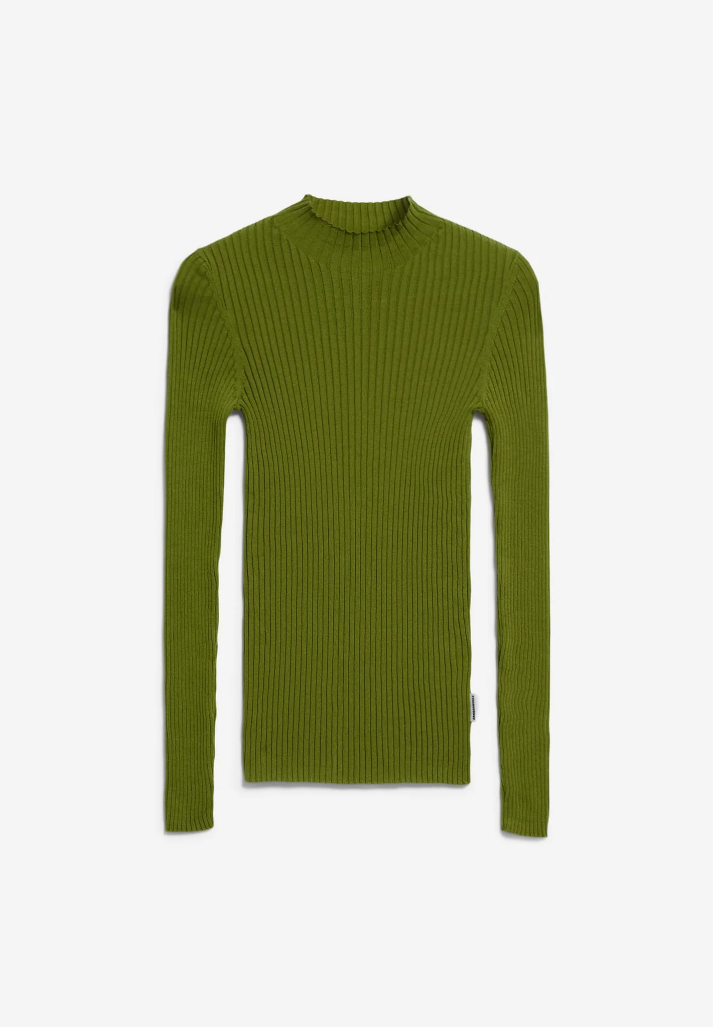 Armedangels Armedangels ALAANIA Pullover Slim Fit aus Bio-Baumwolle in dark moss Armedangels Armedangels ALAANIA Pullover Slim Fit aus Bio-Baumwolle in dark moss