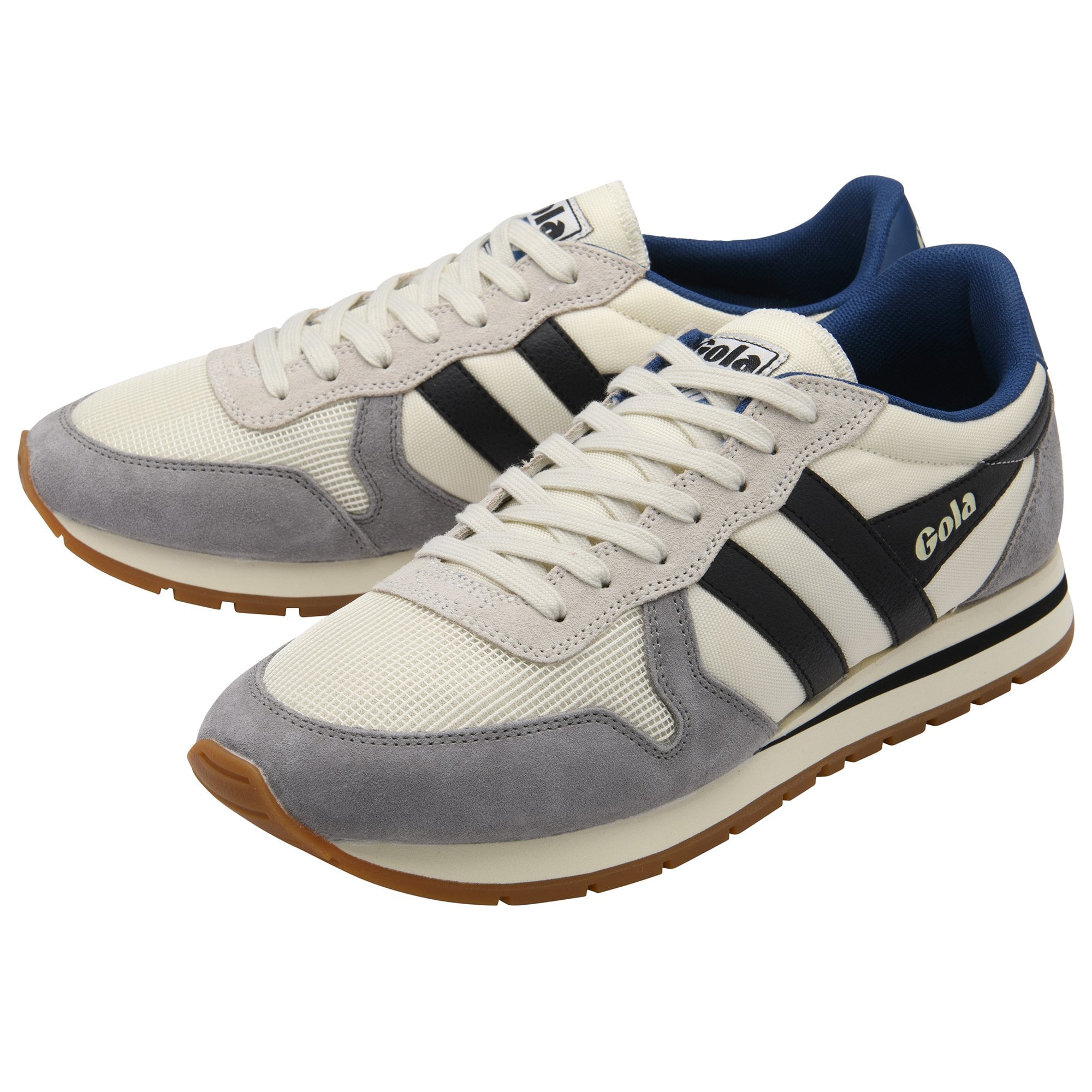 Gola Classics Men's Daytona Trainers Off White/Cement/Black