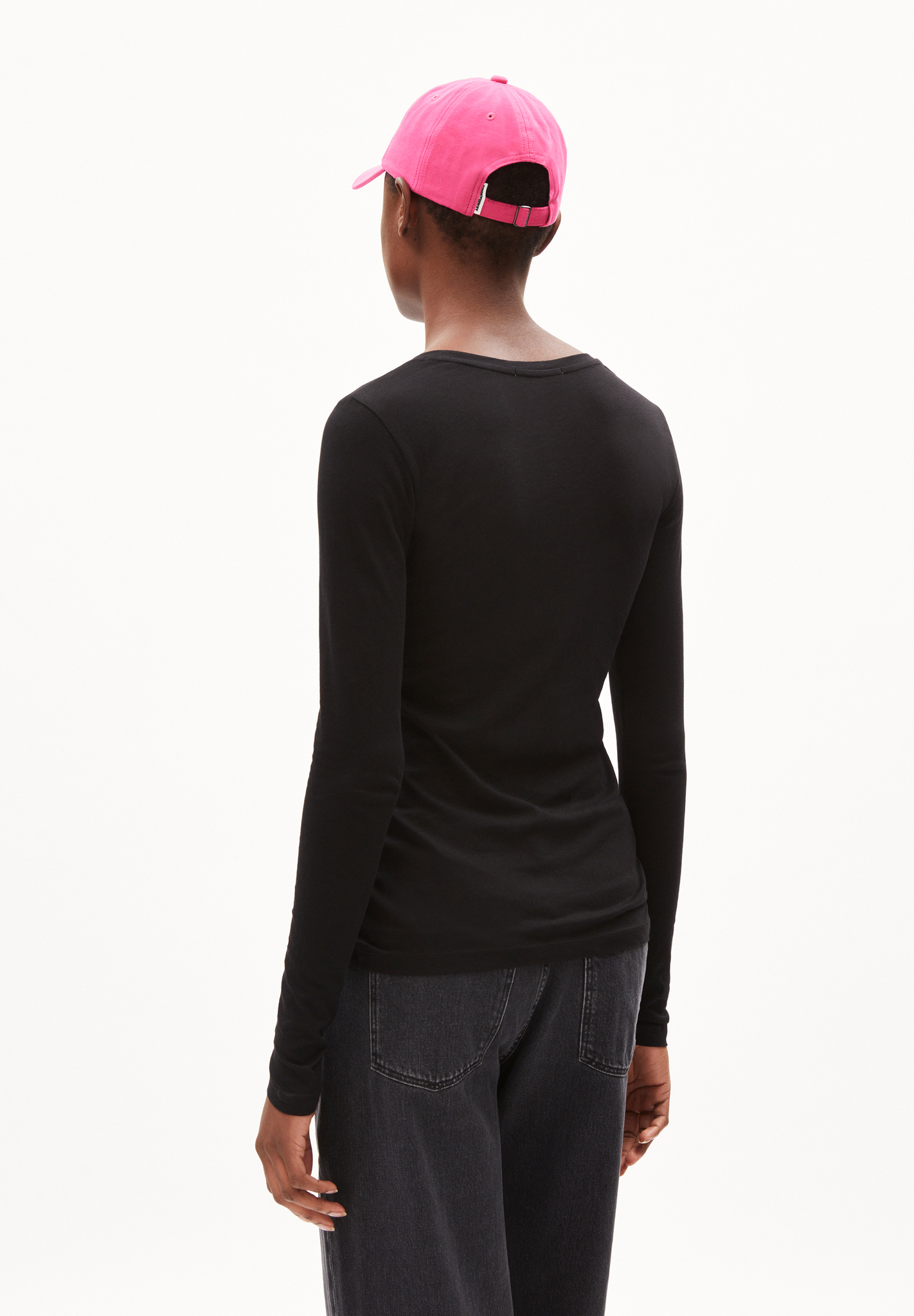Armedangels ENRICCAA SOFT Longsleeve Slim Fit aus Bio-Baumwolle in schwarz Armedangels ENRICCAA SOFT Longsleeve Slim Fit aus Bio-Baumwolle in schwarz