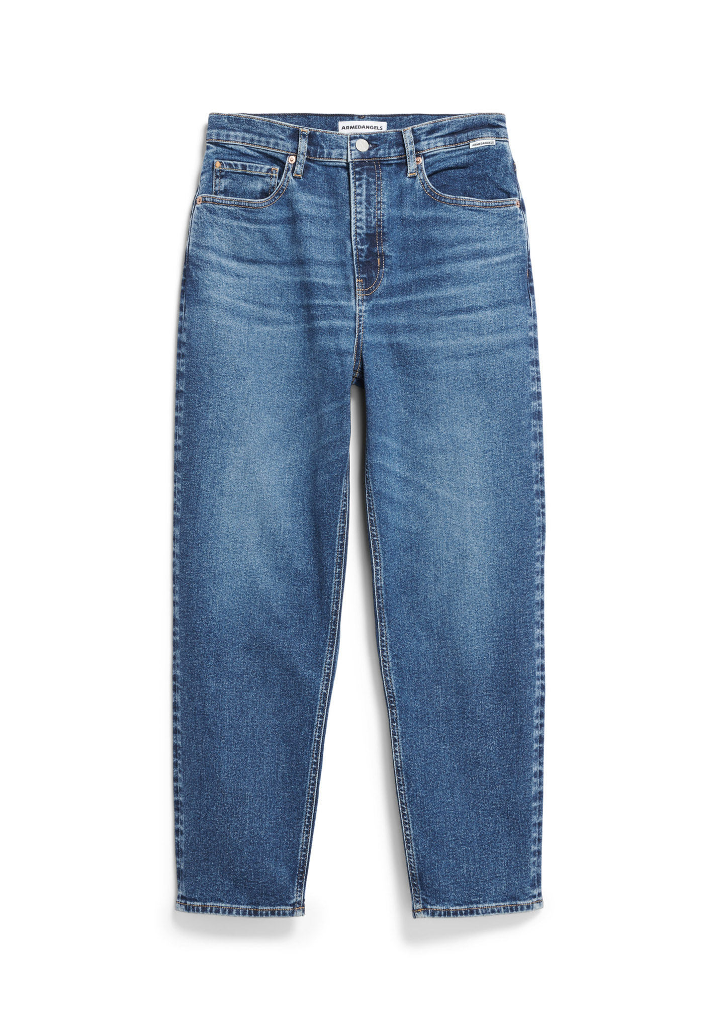 Armedangels  MAIRAA Mom Jeans recycelter Baumwoll Mix Comfort-Stretch carme