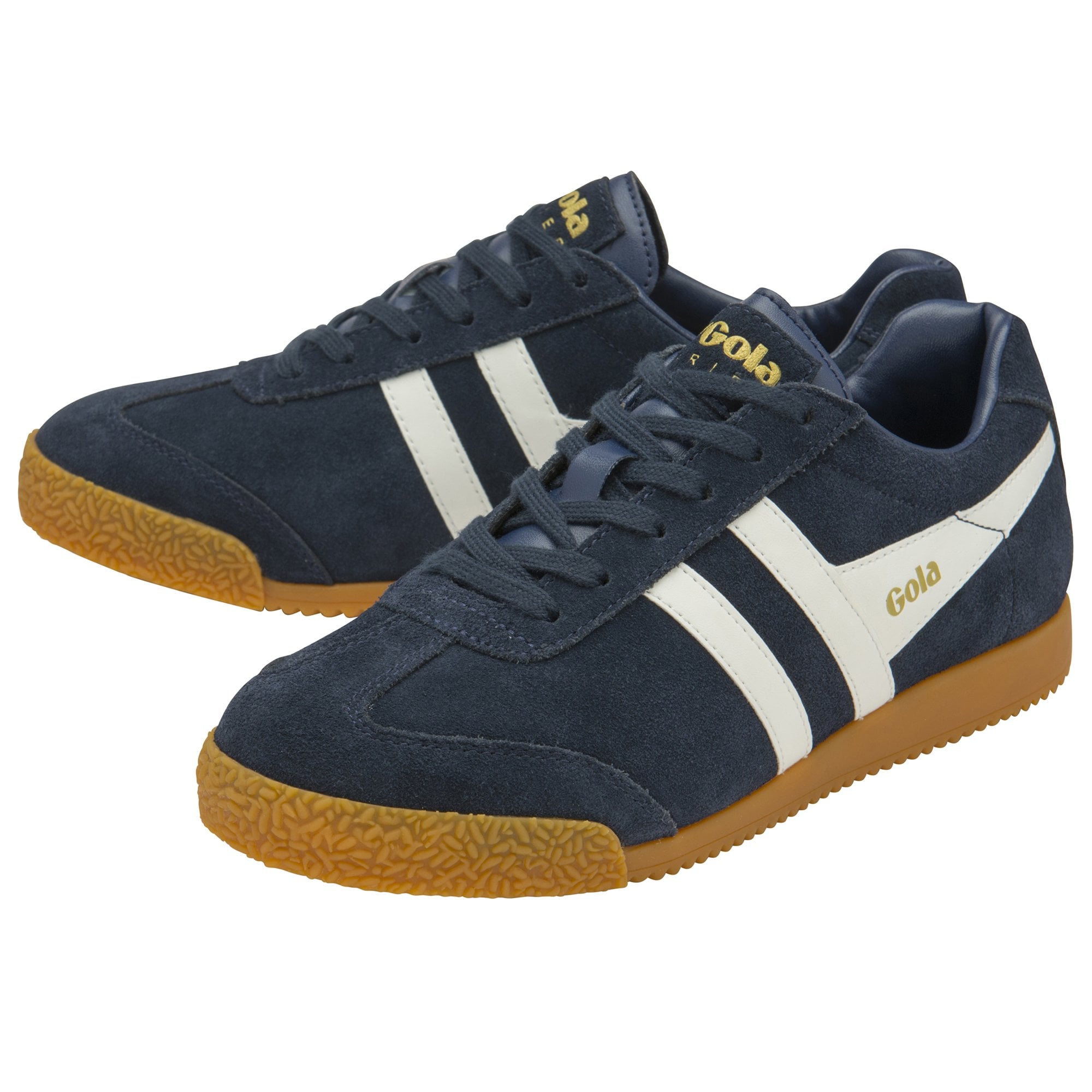 Gola Classics Men's  Sneaker  Modell Harrier Suede Trainerss Navy/White