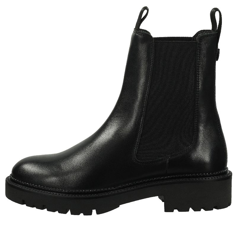 Gant Keliin Chelsea Boot aus Leder in scharz 
