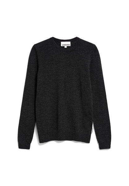 Armedangels ELDIAA Pullover Slim Fit aus Wolle in Steel Melange