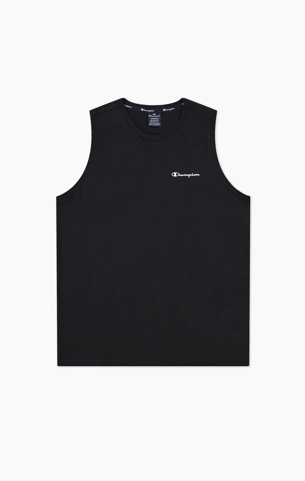 Champion  Ärmelfreies Shirt mit Logo-Schriftzug im High-Density-Print