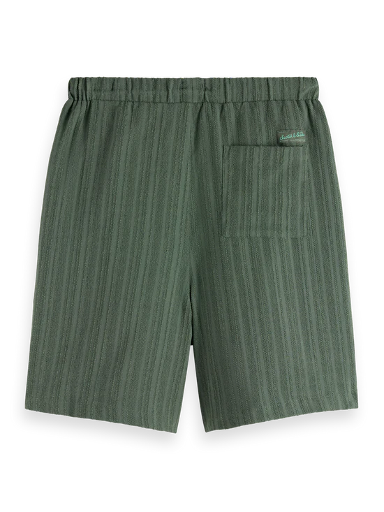 Scotch&Soda Fave striped bermuda shorts in Thyme Scotch&Soda Fave striped bermuda shorts in Thyme