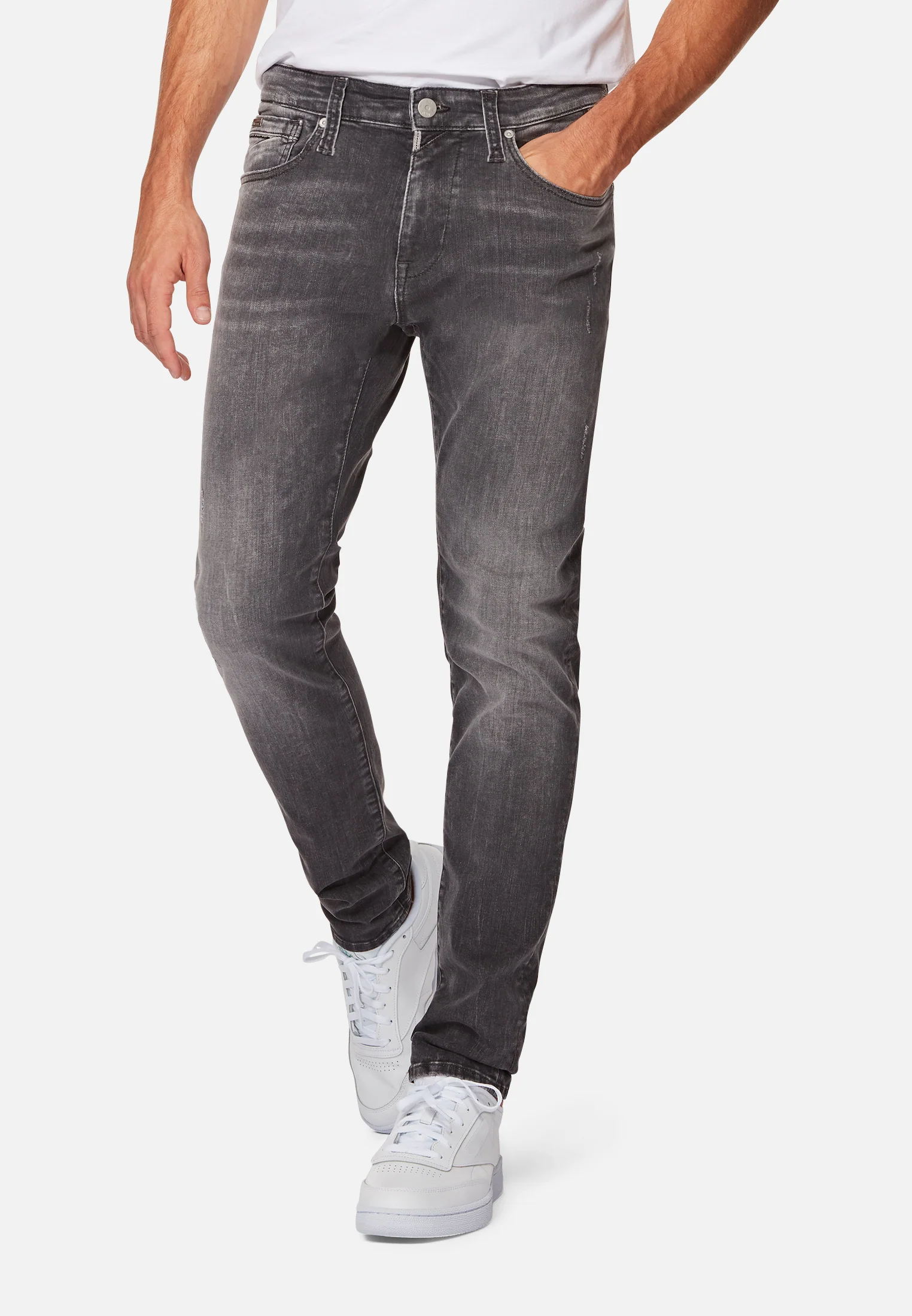 Mavi Jeans JAMES | Skinny, Zip Fly 00424-90944 skinny | niedrig | Dunkelgrau 
