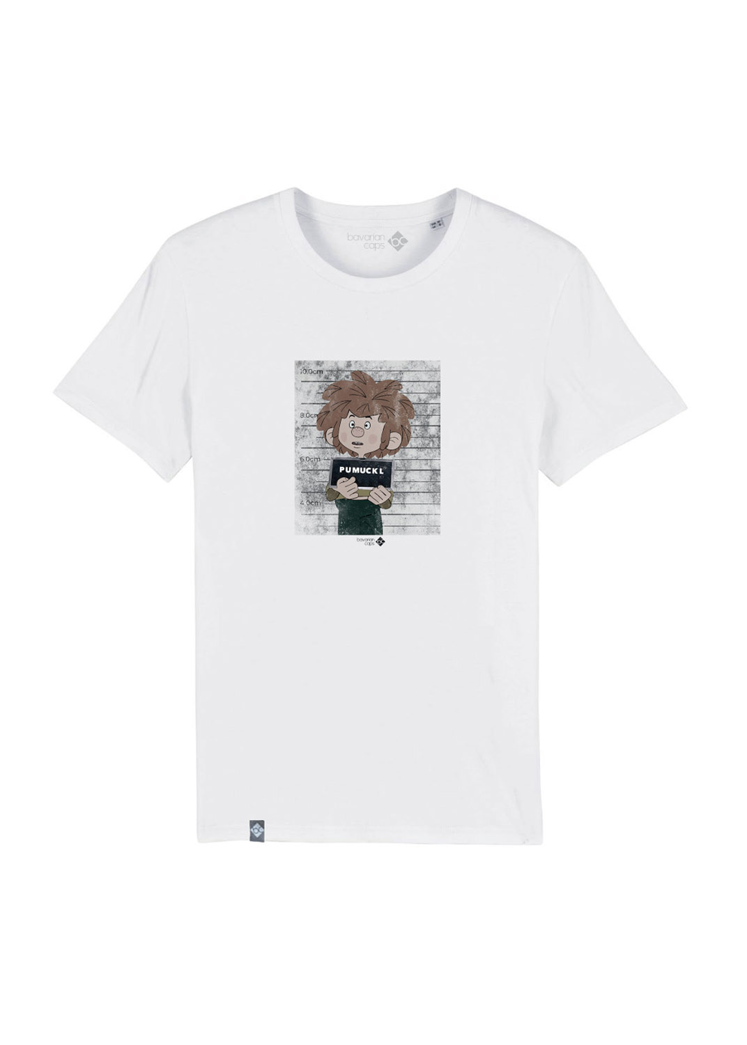 Bavarian Caps T-Shirt "Pumuckl Wanted" - weiß HT52 Bavarian Caps T-Shirt "Pumuckl Wanted" - weiß HT52