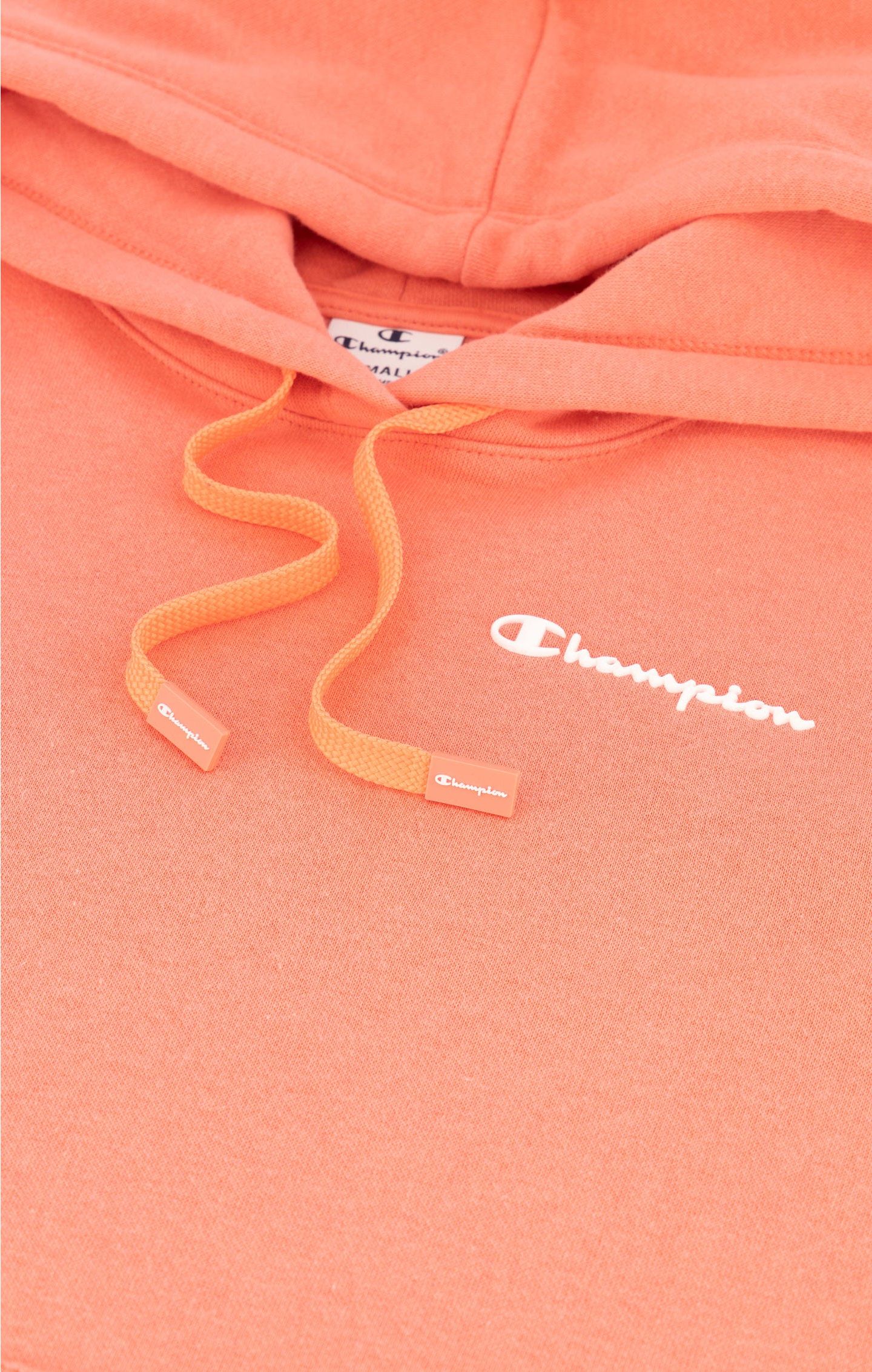 Champion Legacy Kapuzenpullover aus Baumwollfleece und kleinem Logo-Schriftzug 