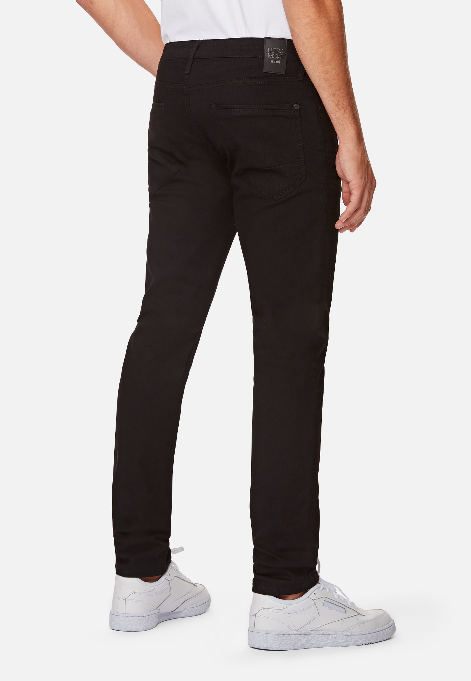 Mavi Jeans YVES | Slim Skinny, black coated Ultra Move 