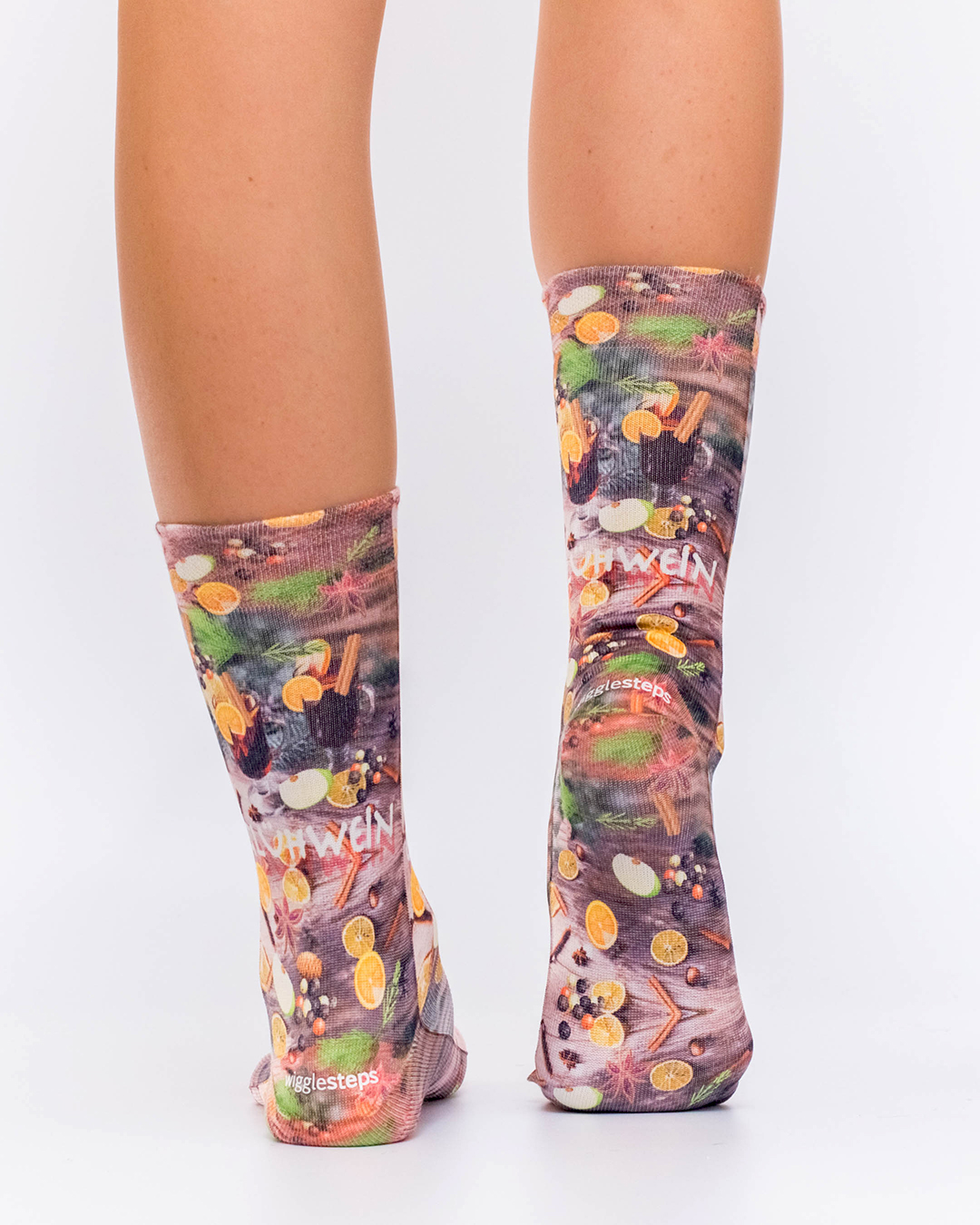 Socken wigglesteps Lady Socks Glühwein Size 36-40 Weihnachtssocken