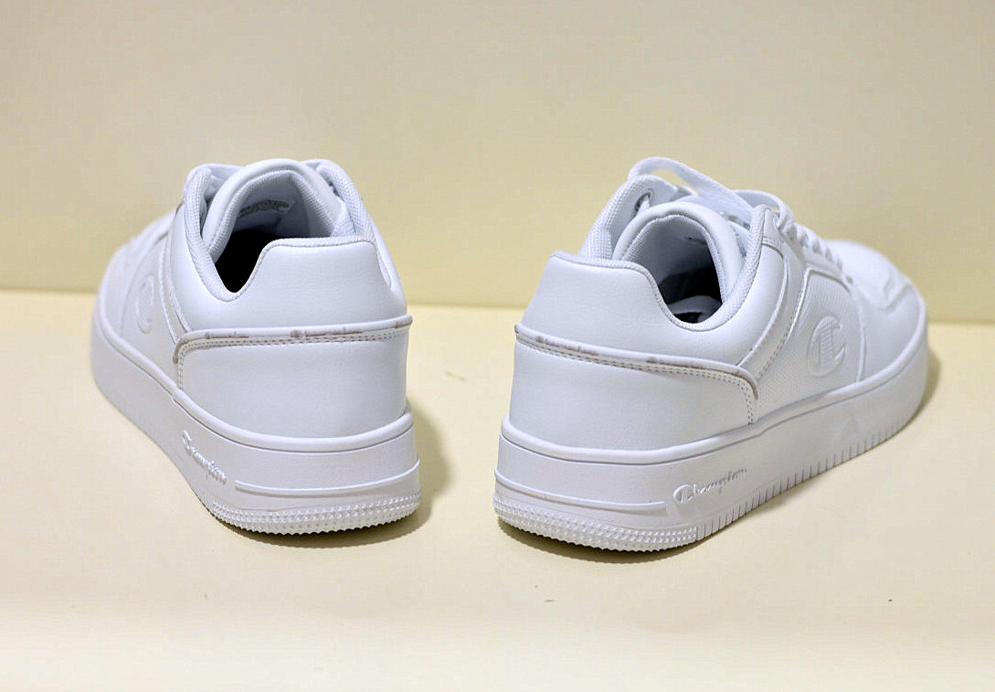 Champion Legacy RD 18 Rebound 2.0 Low-Top Sneakers Triple White 