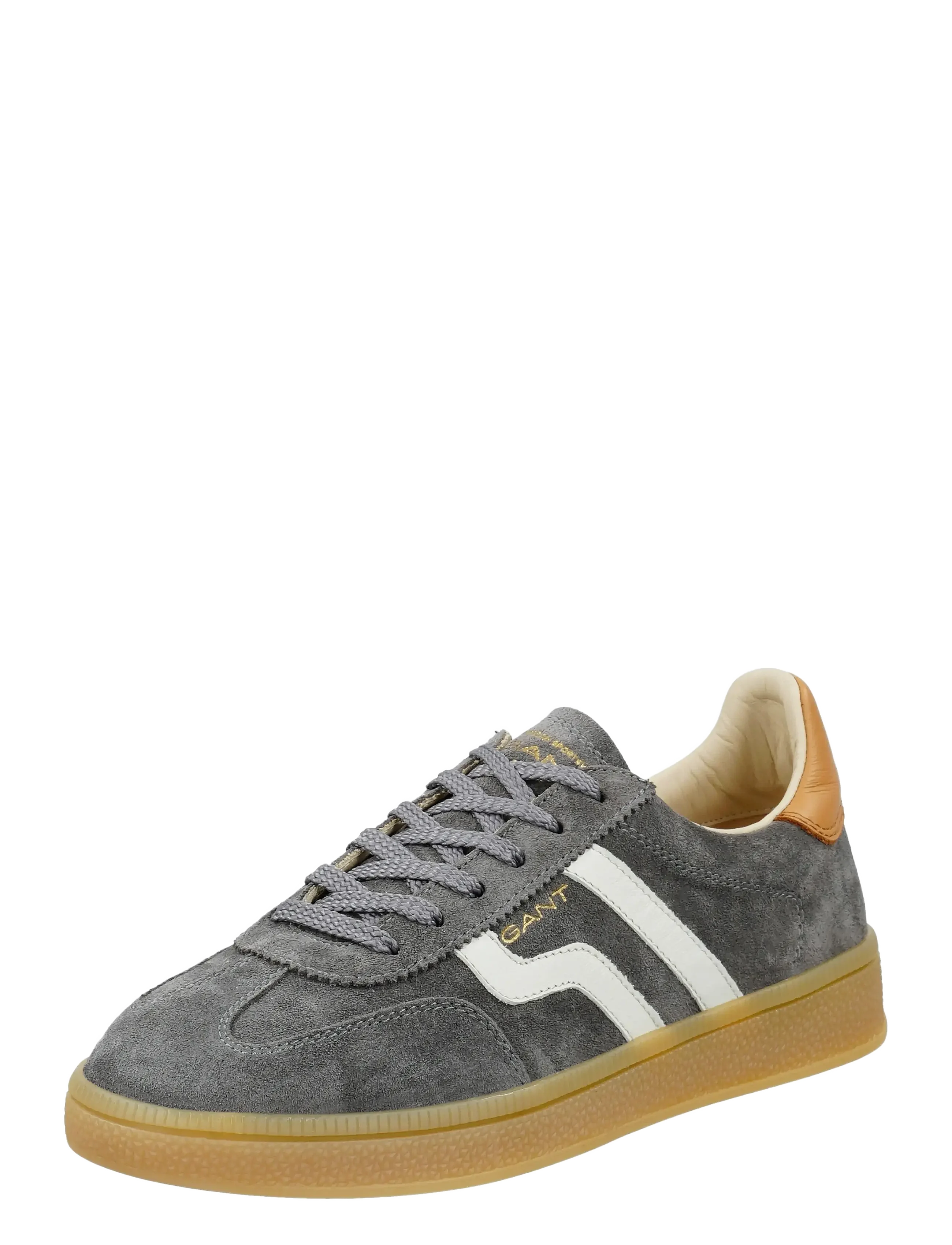 GANT Cuzima Damen Sneaker aus Veloursleder in granite gray