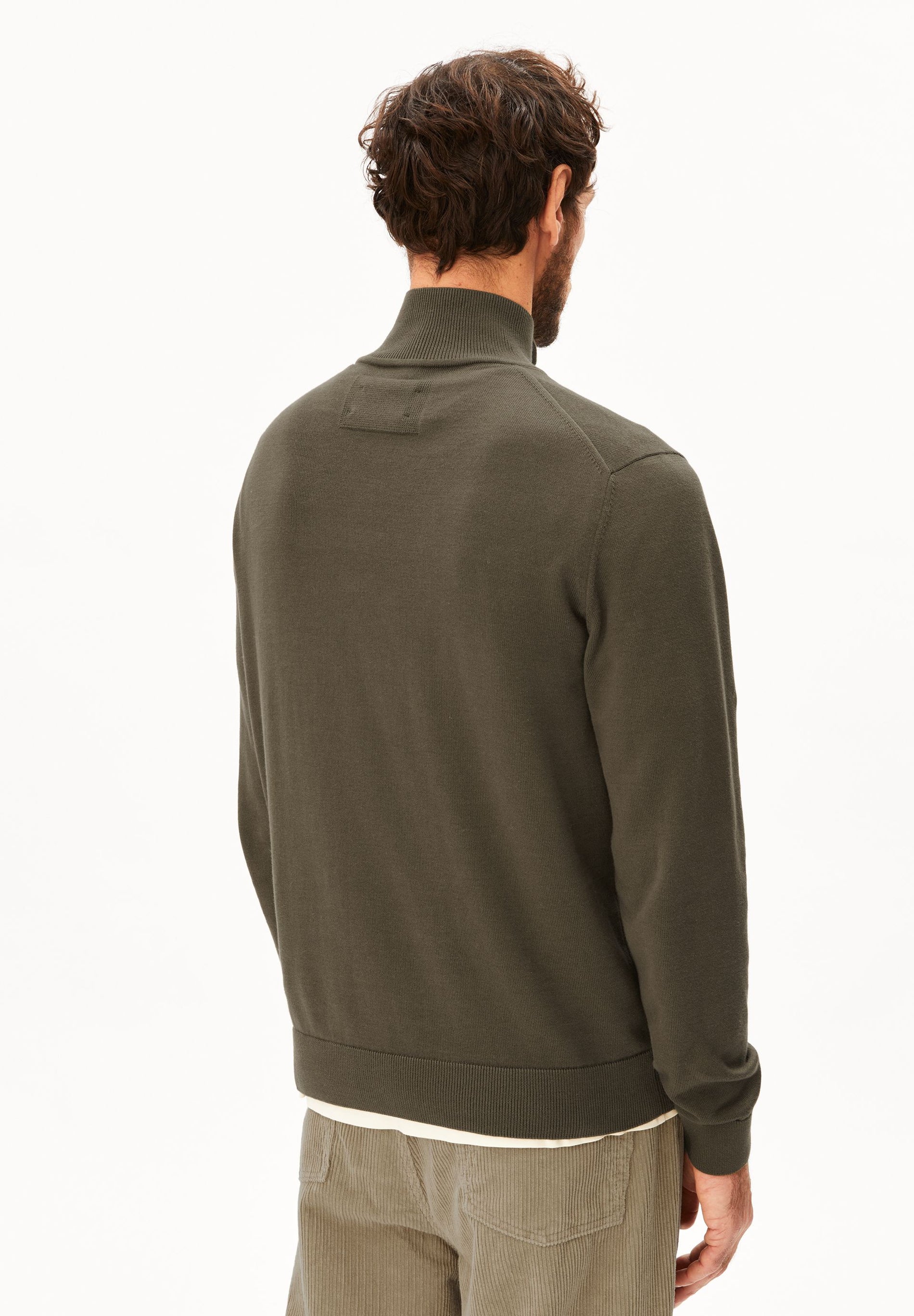 Armedangels FAABES STRICKPULLOVER  100% Bio-Baumwolle / Pullover in dark earth