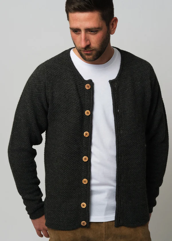 Bavarian Caps Janker "Simmerl" / Jacke in grau HS13-1