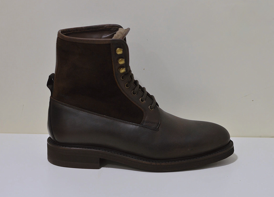 Berwick Stiefeletten 541 mit Lammfell und Vibram Sohle 