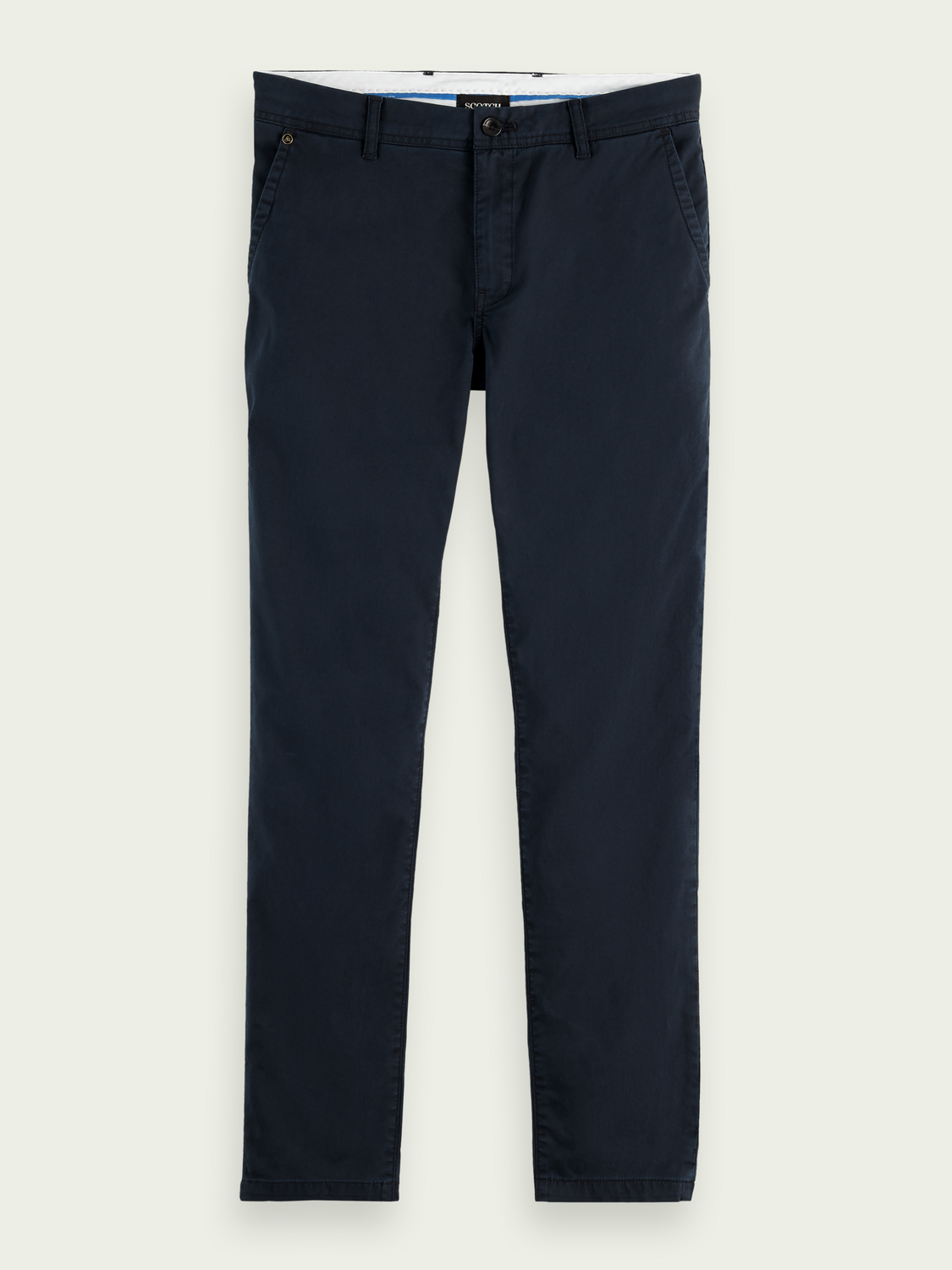 Scotch&Soda ChinoMott super-slim fit aus organic cotton in Night Scotch&Soda ChinoMott super-slim fit aus organic cotton in Night