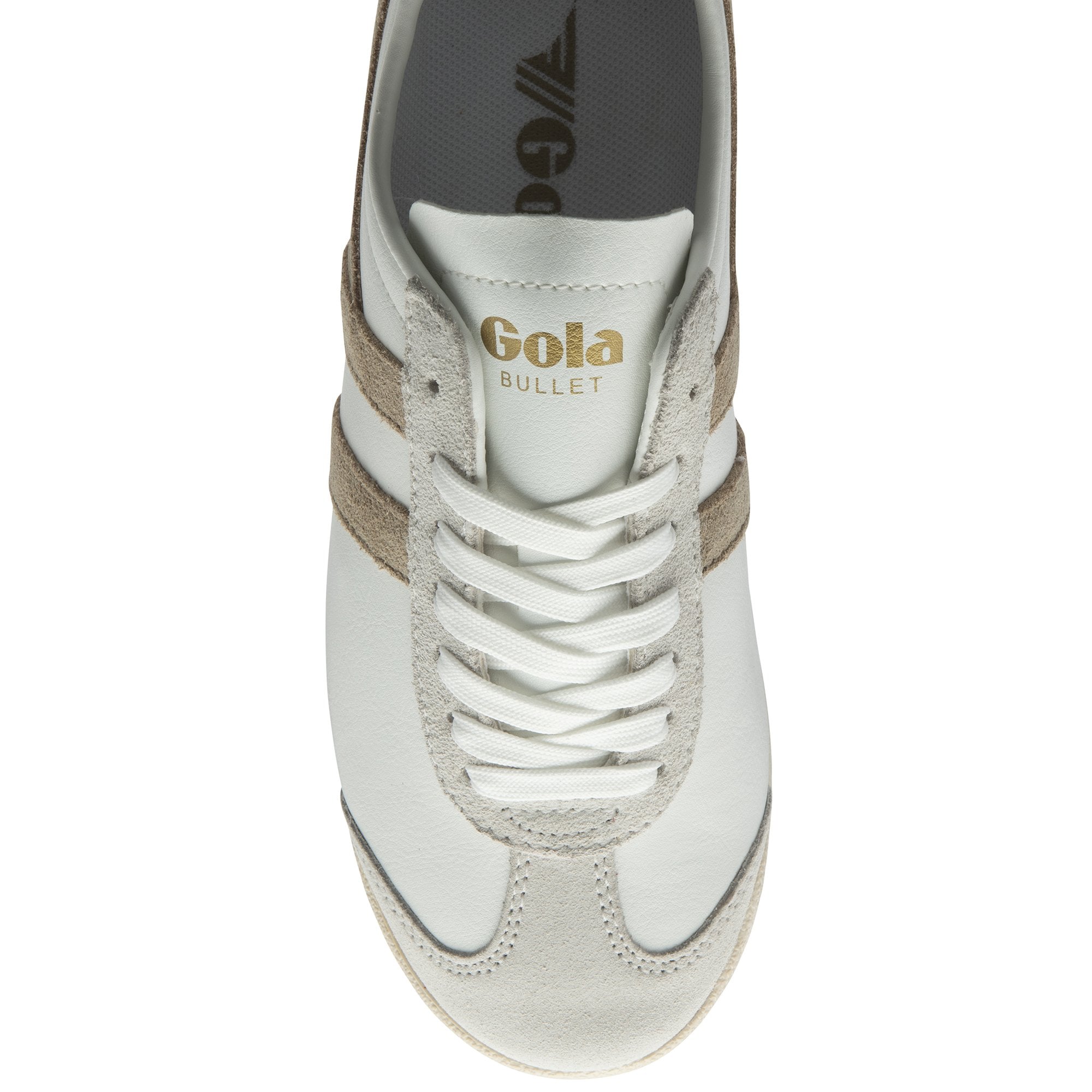 Gola Classics Women's Sneaker Bullet Pure Trainers in White/Bone/Cerise Gola Classics Women's Sneaker Bullet Pure Trainers in White/Bone/Cerise