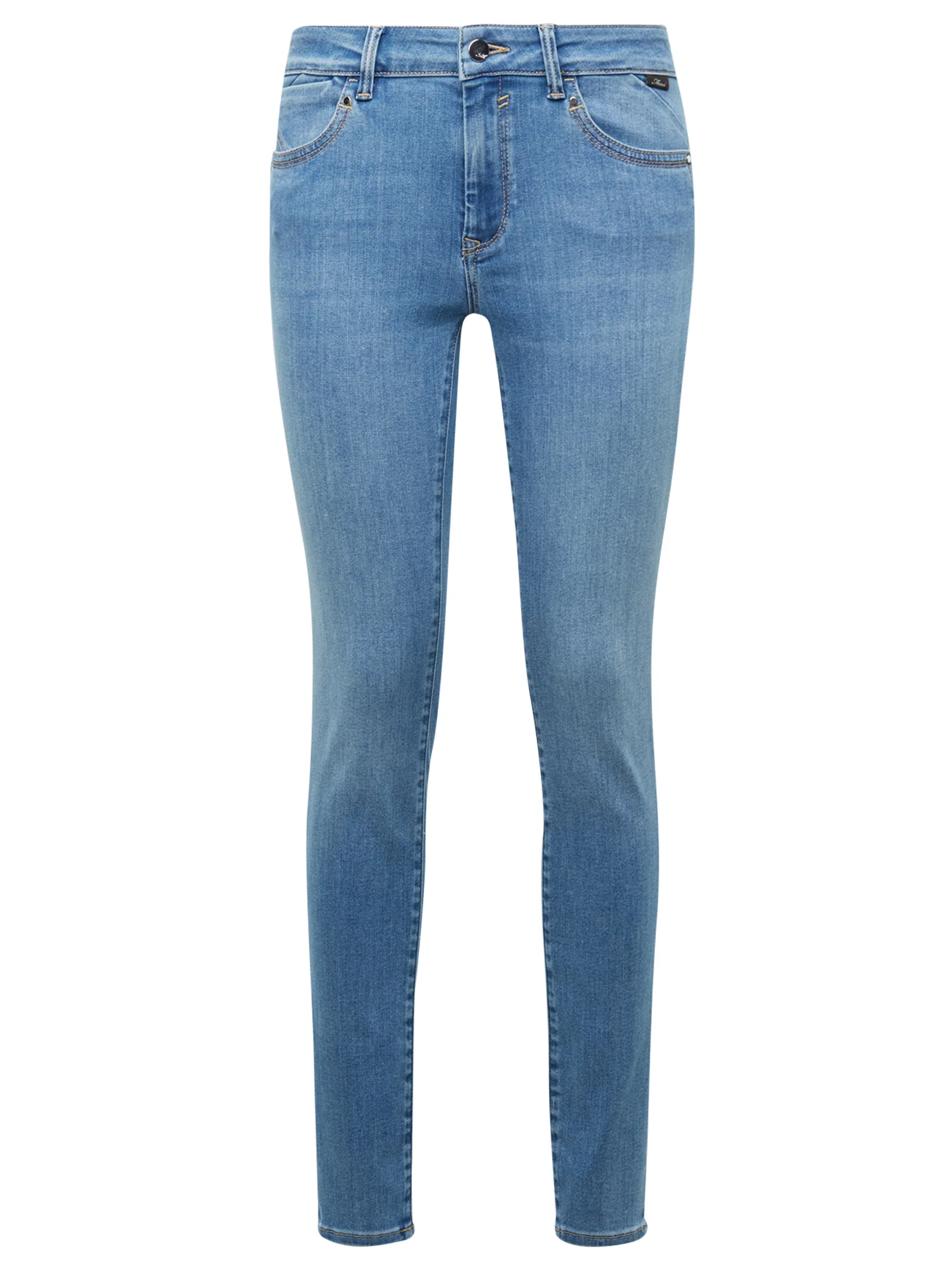 Mavi ADRIANA | Mid Rise, Super Skinny in baby blue super shape Mavi ADRIANA | Mid Rise, Super Skinny in baby blue super shape