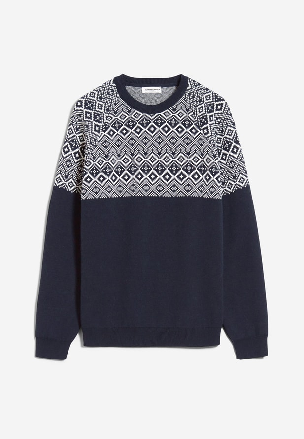 Armedangels NOWAAN Pullover Regular Fit aus Bio-Baumwolle in night sky Armedangels NOWAAN Pullover Regular Fit aus Bio-Baumwolle in night sky