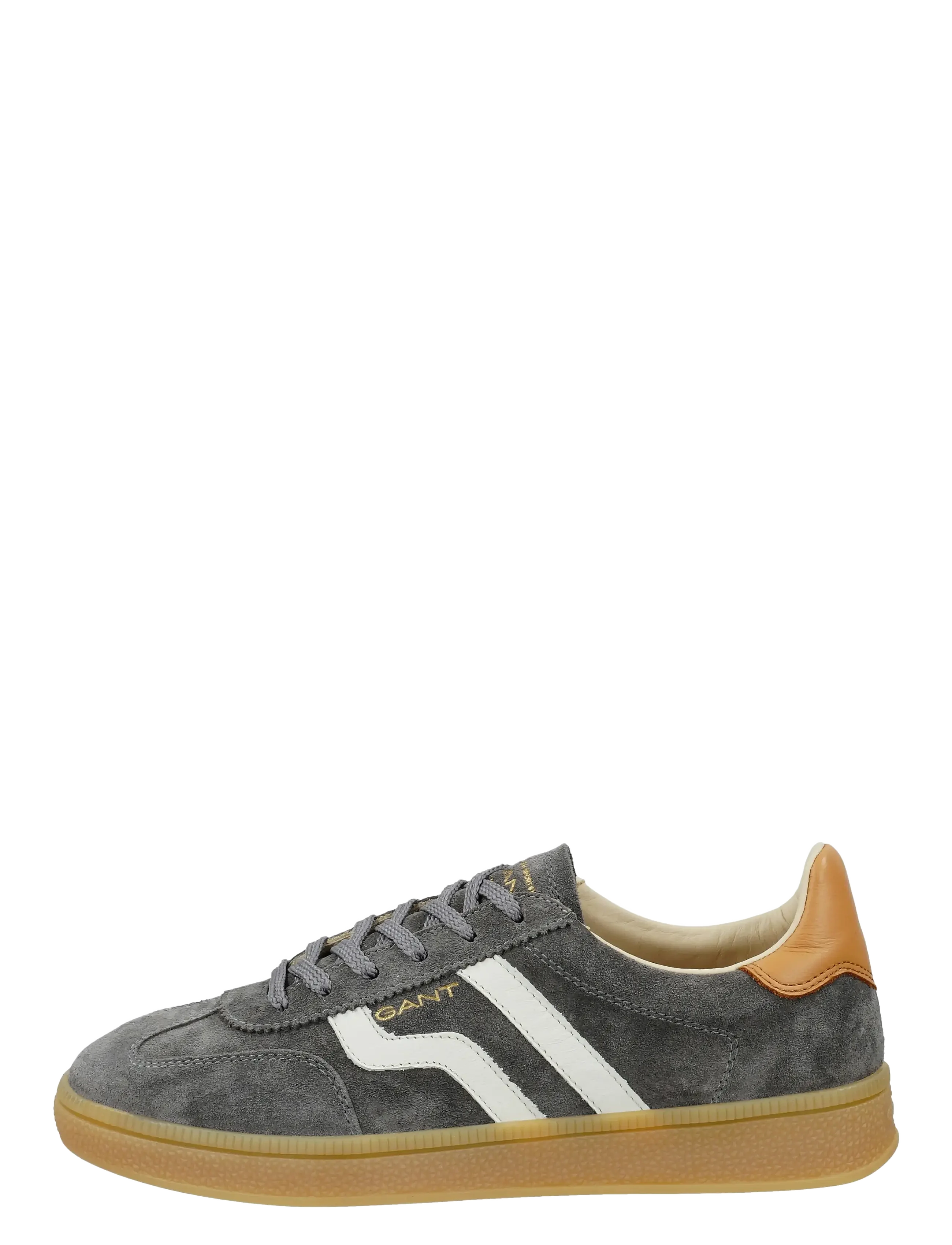 GANT Cuzima Damen Sneaker aus Veloursleder in granite gray
