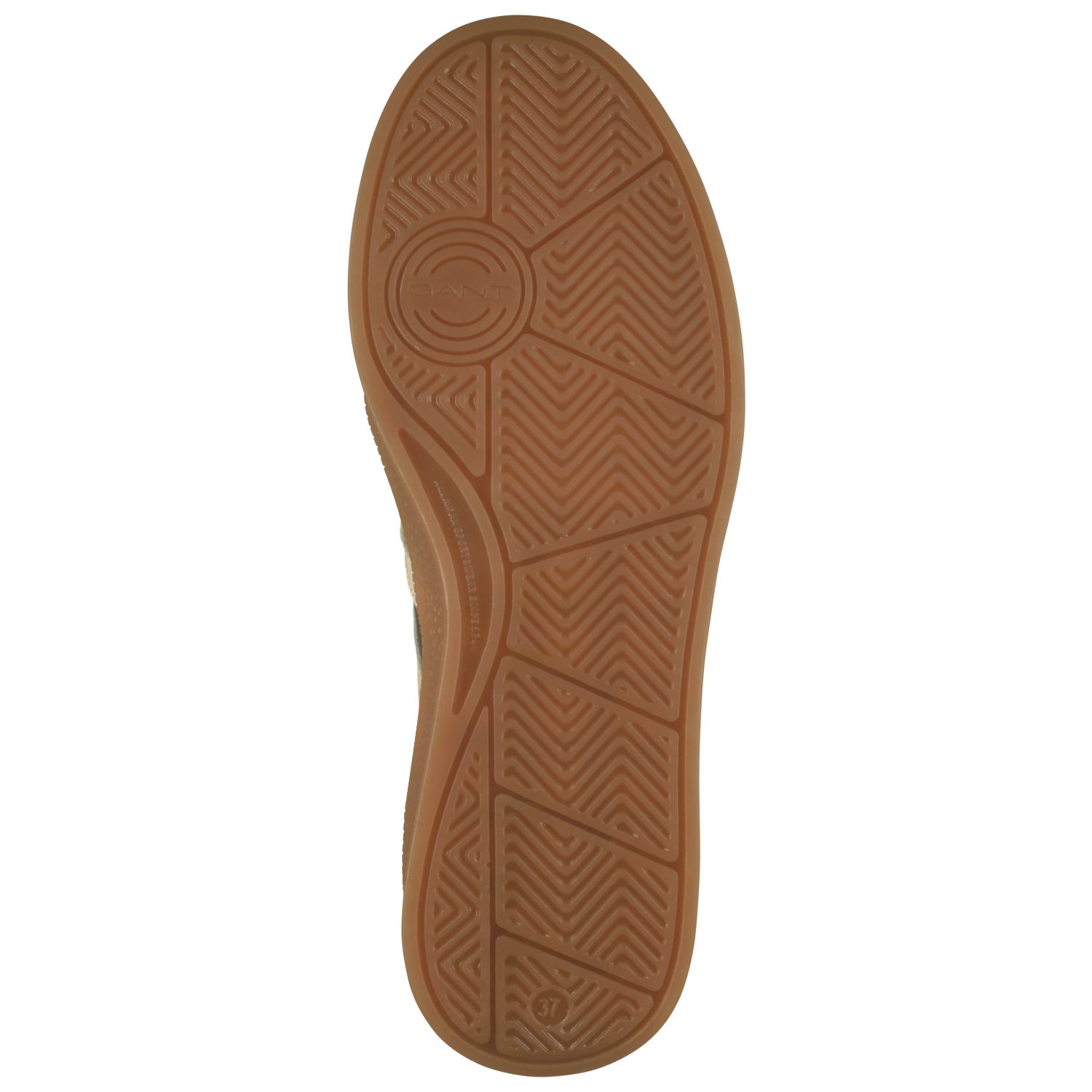 Gant Cuzima Sneaker aus Glatt- und Veloursleder in port wine rot