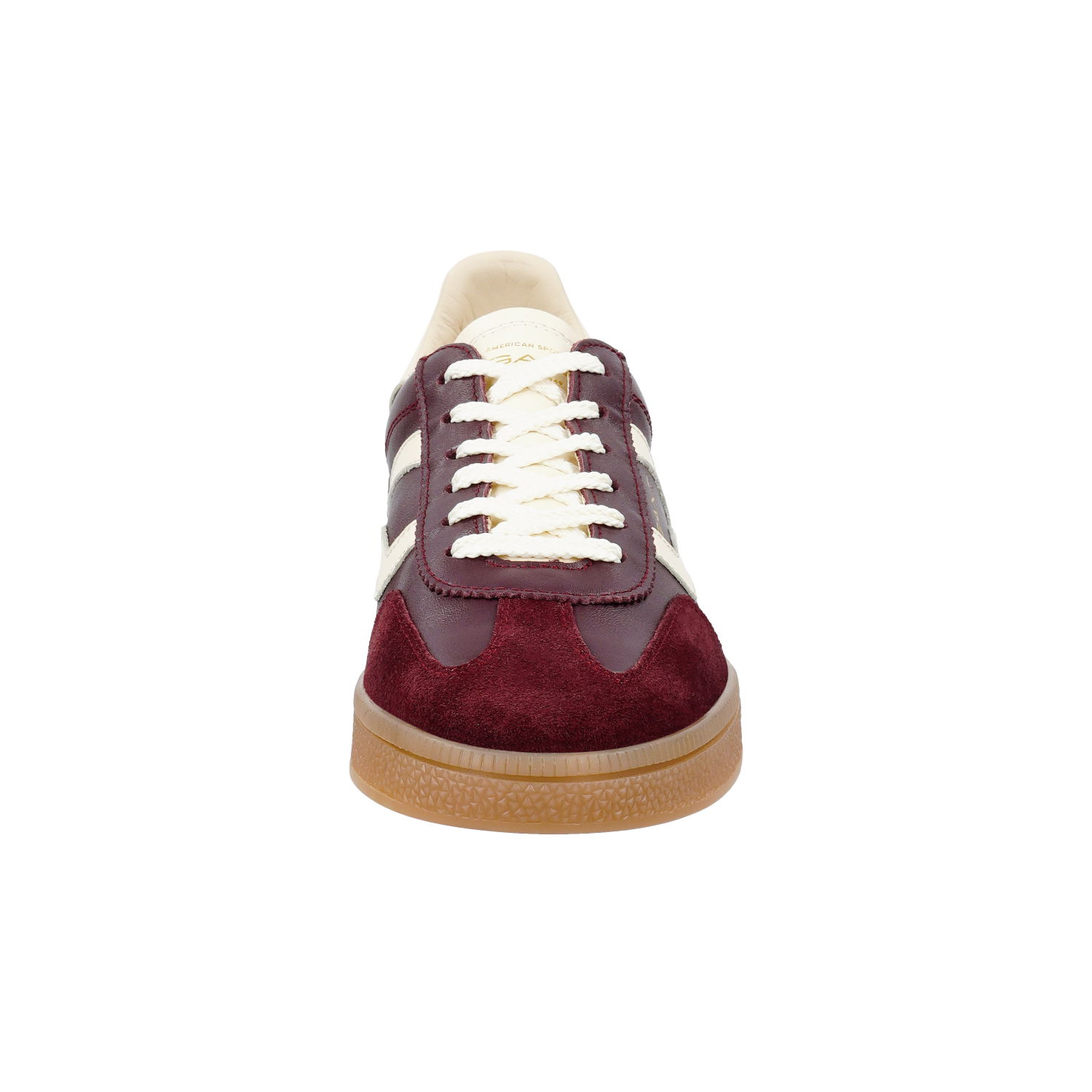 Gant Cuzima Sneaker aus Glatt- und Veloursleder in port wine rot