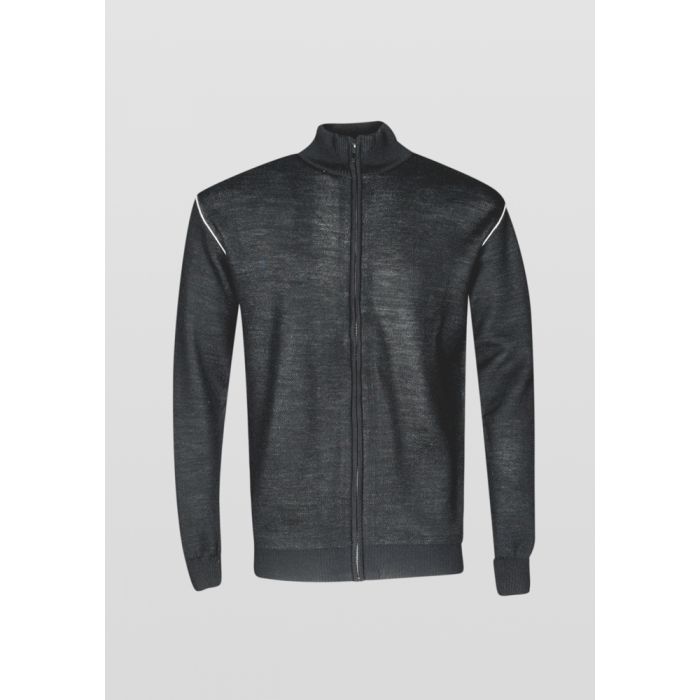 Antony Morato SWEATER CARDIGAN mit farbigen contrast Kanten