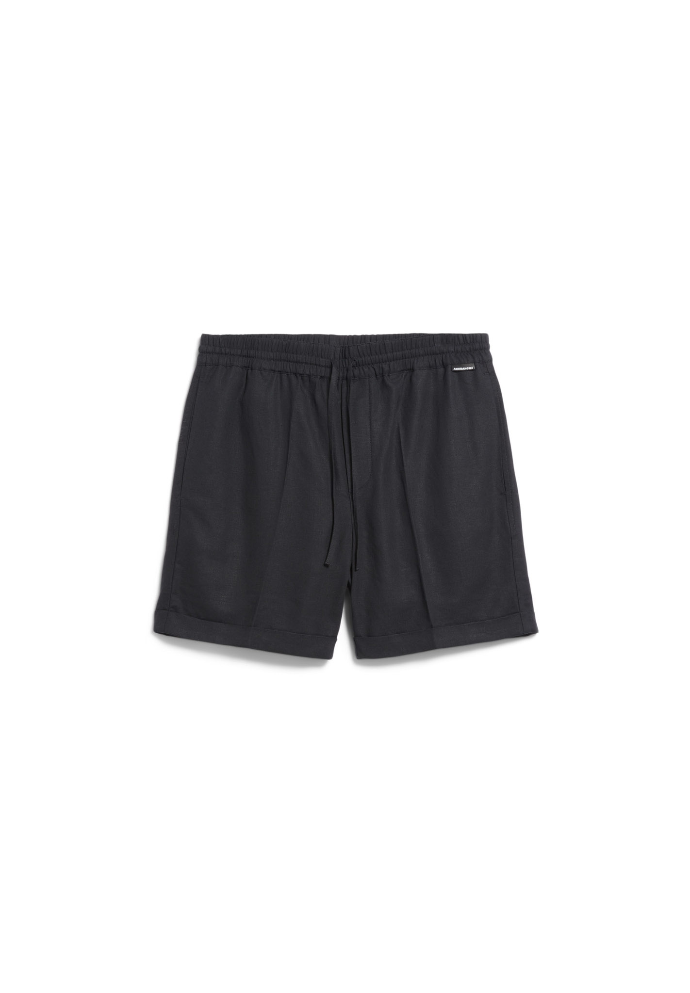 Armedangels AACQUE LINO Herren Shorts aus Leinen-Mix in schwarz Armedangels AACQUE LINO Herren Shorts aus Leinen-Mix in schwarz