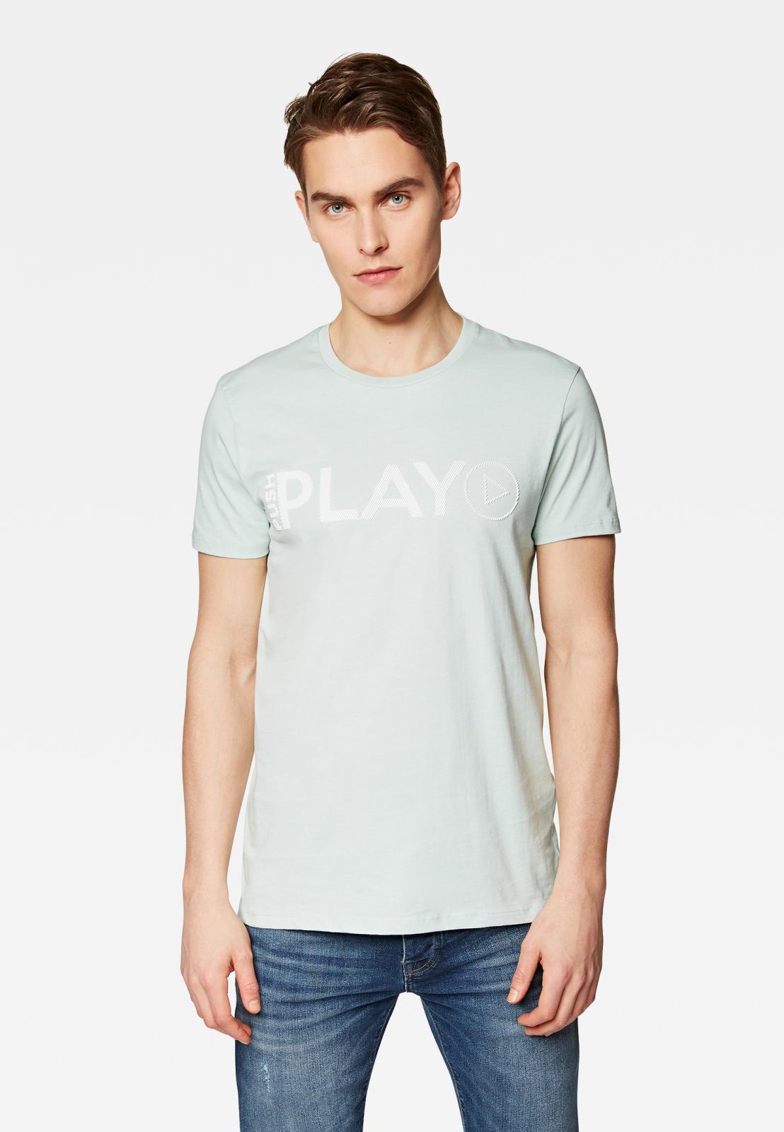 Mavi PLAY PRINTED TEE  in mint aus Baumwolle 