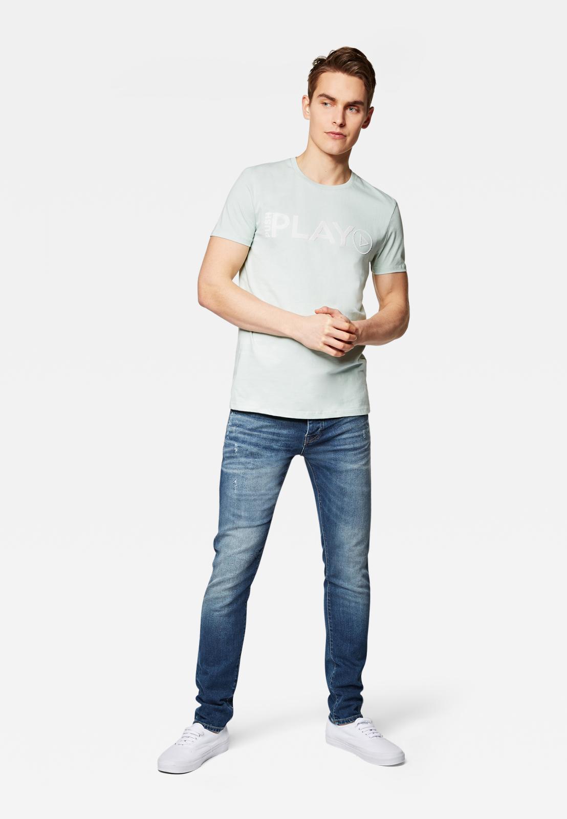 Mavi PLAY PRINTED TEE in mint aus Baumwolle Mavi PLAY PRINTED TEE in mint aus Baumwolle
