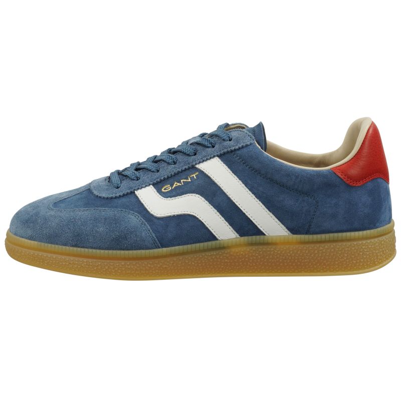 Gant Cuzmo Herren Sneaker aus Veloursleder in blau 