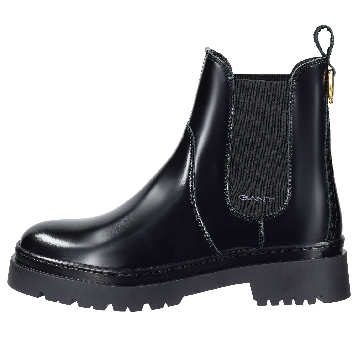 Gant Aligrey Chelsea Boot aus Leder in schwarz
