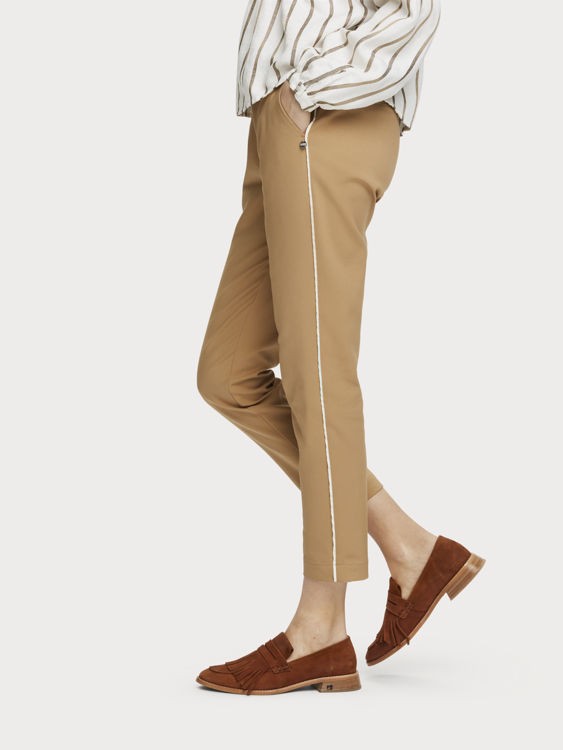 Scotch&Soda Figurbetonte Stretch-Hose camel Scotch&Soda Figurbetonte Stretch-Hose camel
