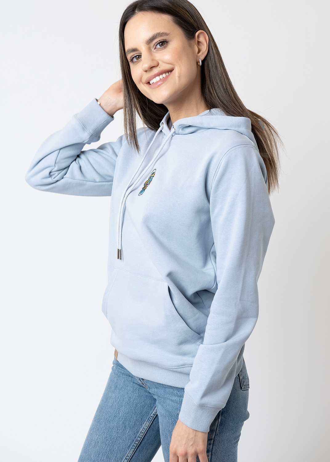 bavarian caps Hoodie "Schlumpfine" - hellblau FS17 bavarian caps Hoodie "Schlumpfine" - hellblau FS17