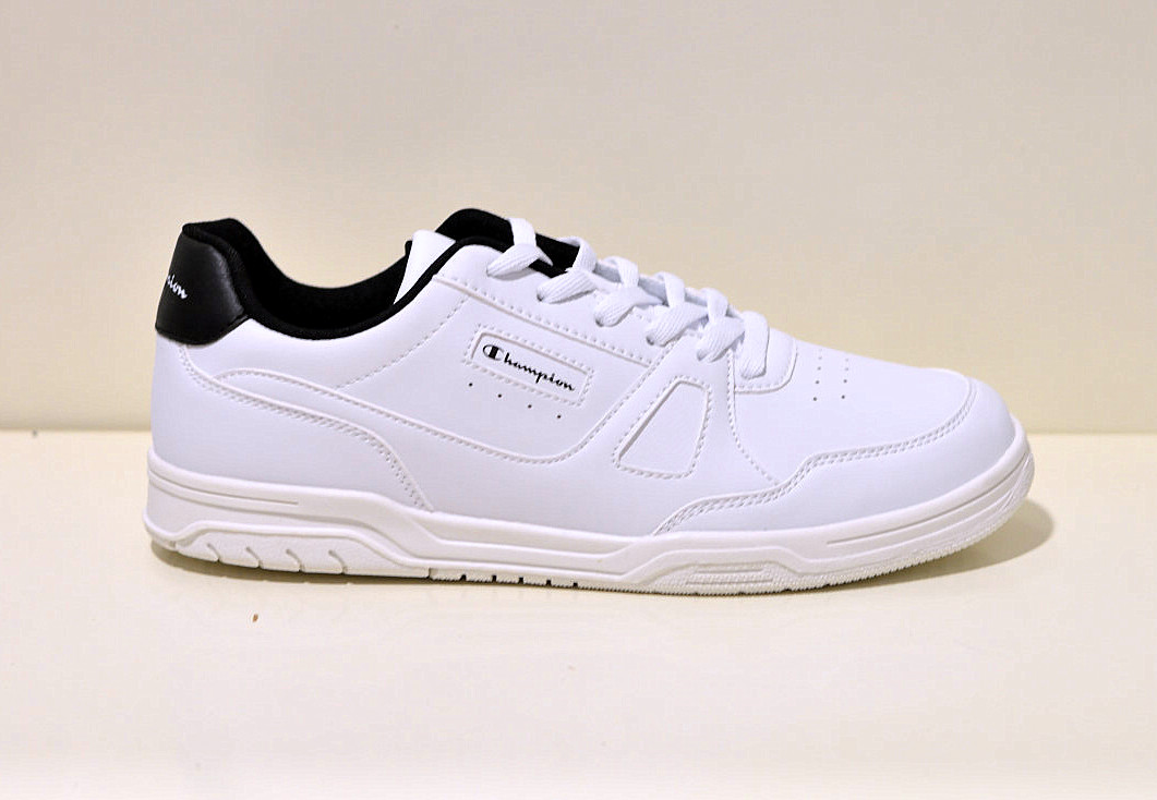 Champion Tennis CL Clay 87 Sneaker in White / Black 