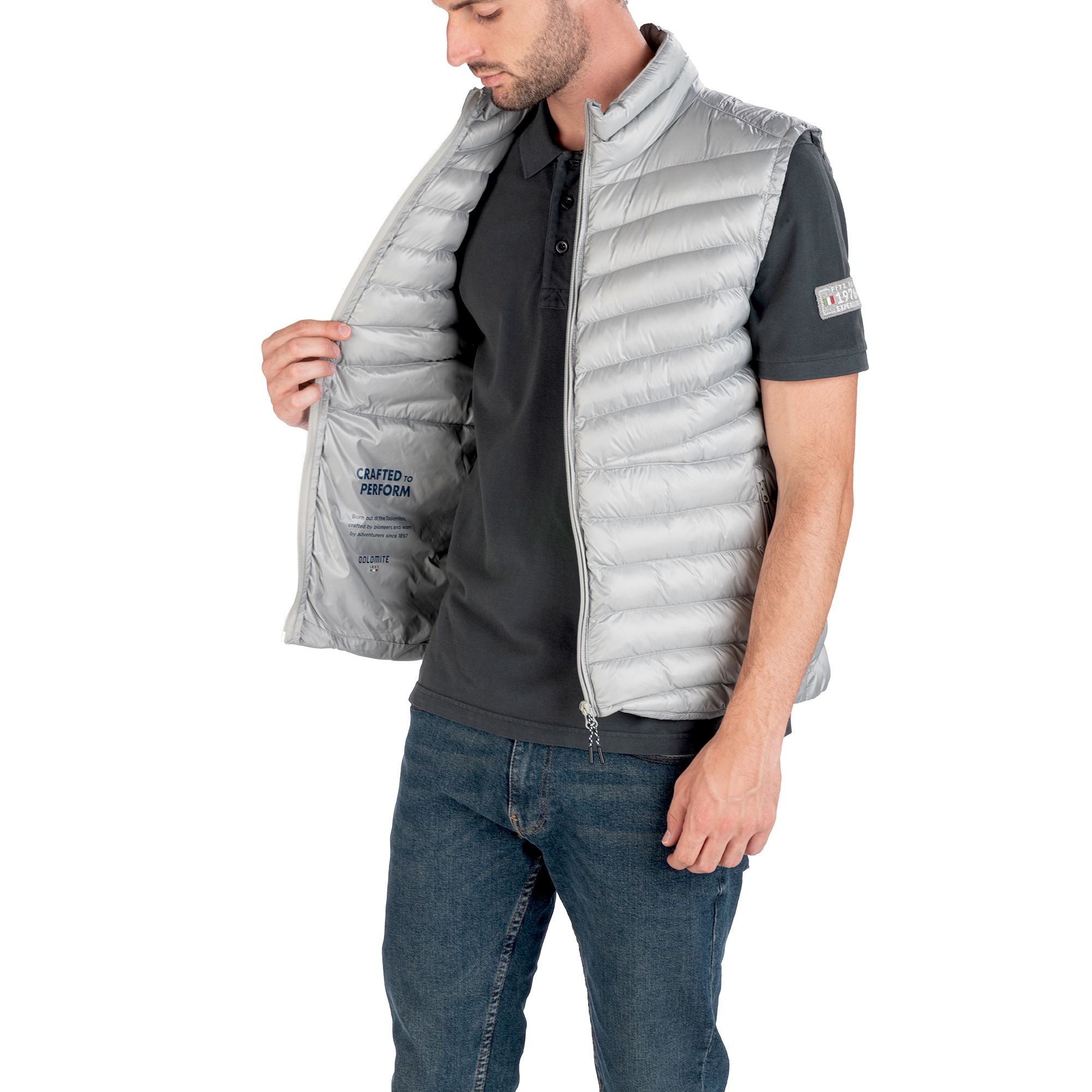 DOLOMITE Gard funktions Weste für Herren in schwarz DOLOMITE Gard funktions Weste für Herren in schwarz