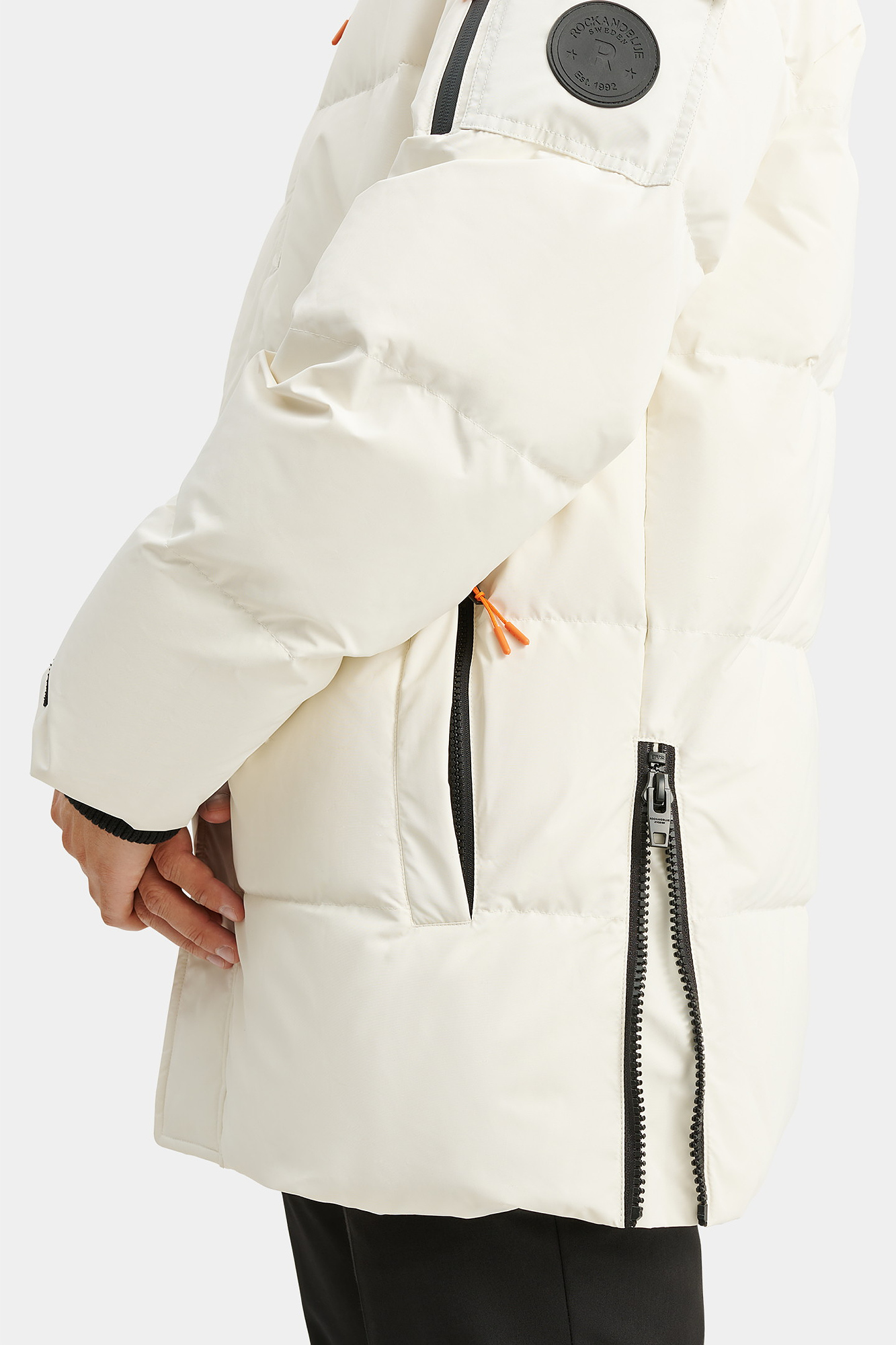 RockandBlue Hurricane Daunen Parka Ecru / off white