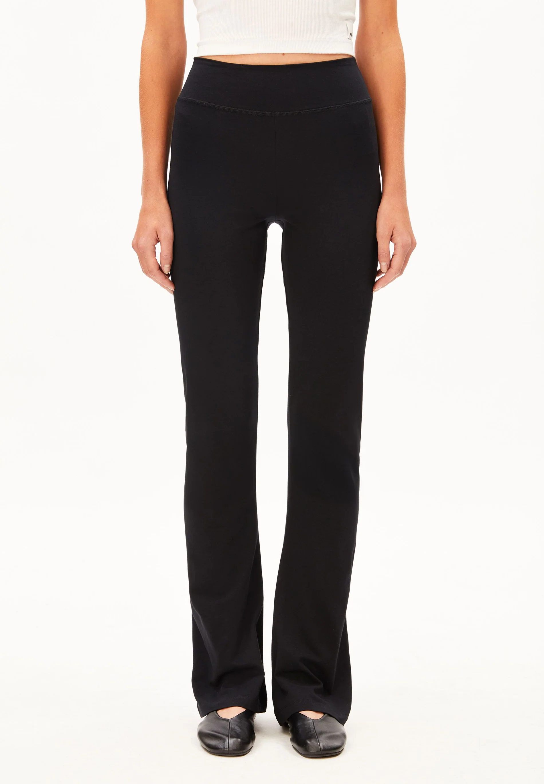 Armedangels REHMAA LEGGINGS aus Bio-Baumwoll Mix in schwarz