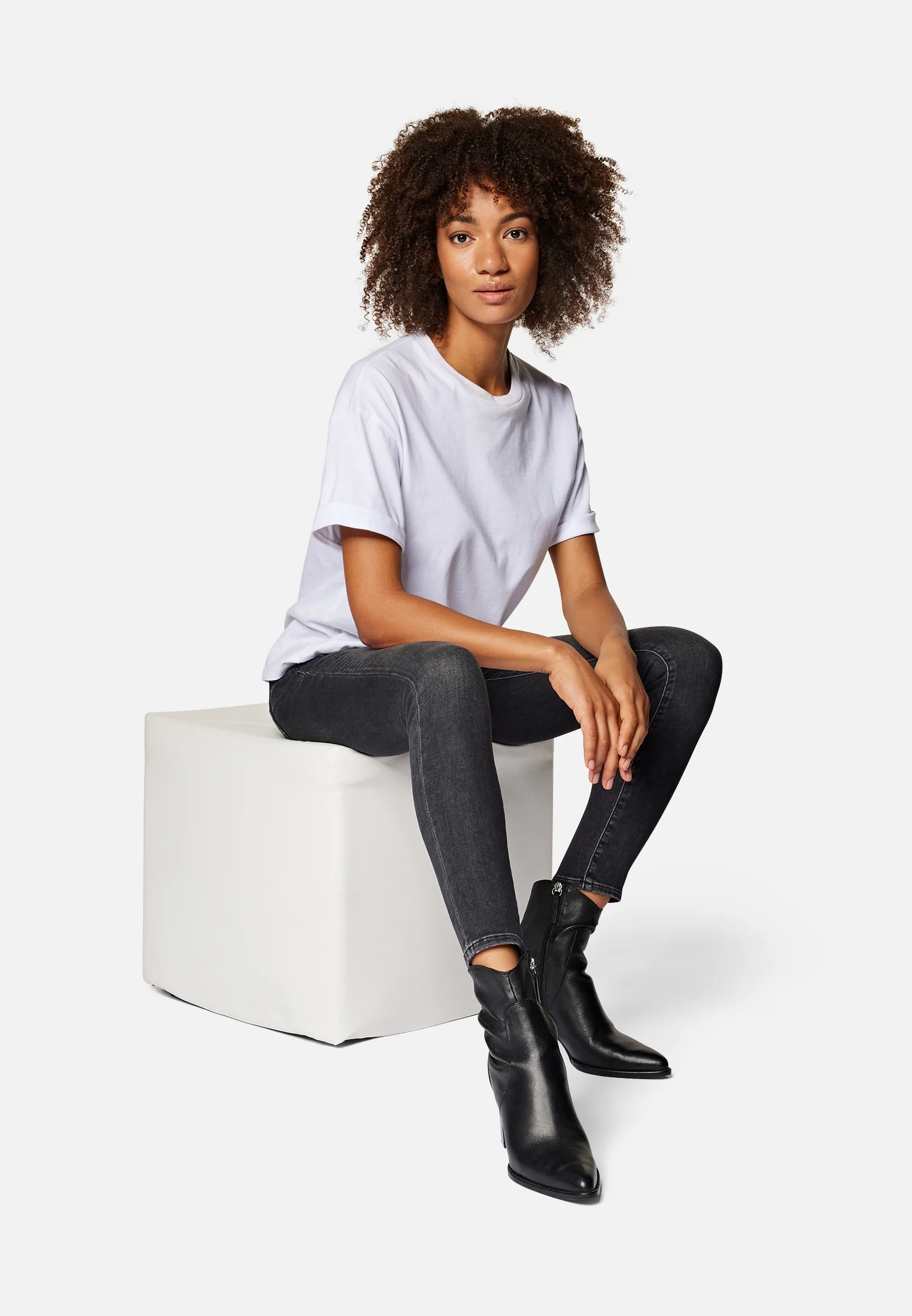 Mavi ADRIANA | Mid-Rise, Super Skinny Jeans in dark smoke sporty Mavi ADRIANA | Mid-Rise, Super Skinny Jeans in dark smoke sporty