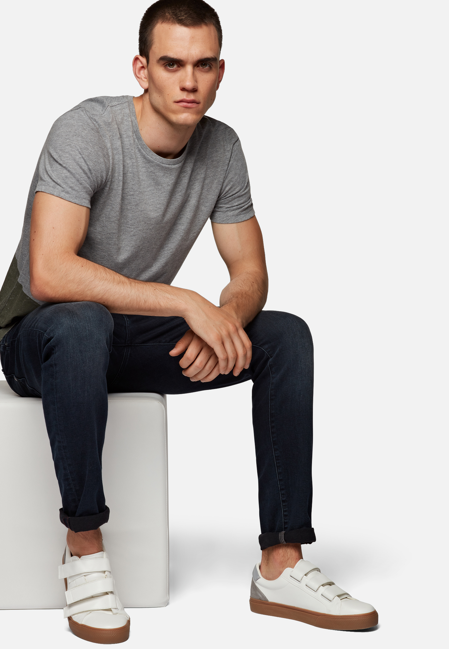 Mavi Yves Jeans Skinny Dunkelblau Brushed mit Strech Mavi Yves Jeans Skinny Dunkelblau Brushed mit Strech