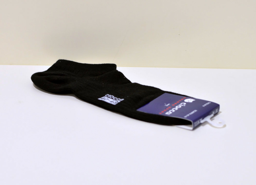 Basic Sneaker Socken von Ciocca in schwarz 