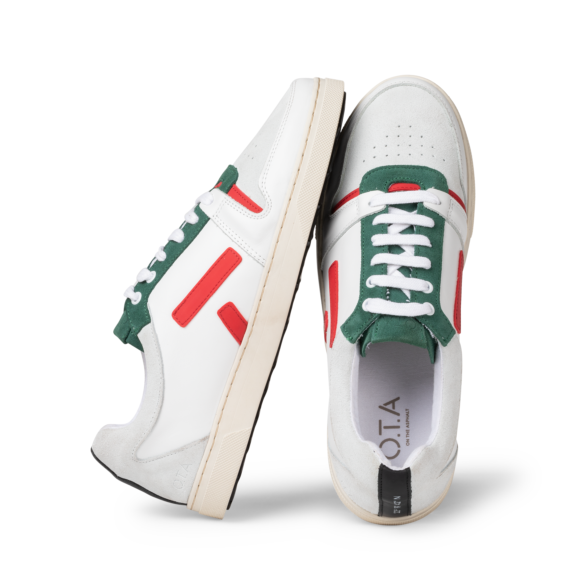 O.T.A Paris On The Asphalt Leder Sneaker Sansaho SAN31 O.T.A Paris On The Asphalt Leder Sneaker Sansaho SAN31