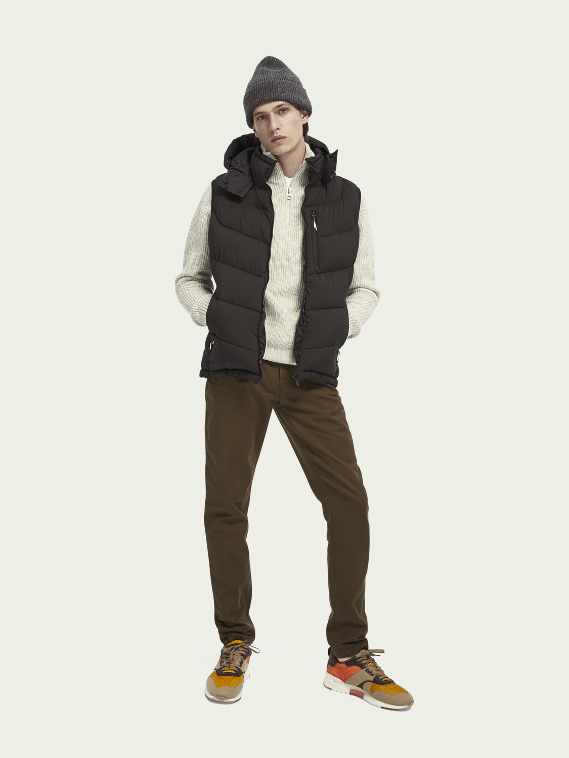 Scotch&Soda Gesteppter Bodywarmer Weste in schwarz Scotch&Soda Gesteppter Bodywarmer Weste in schwarz