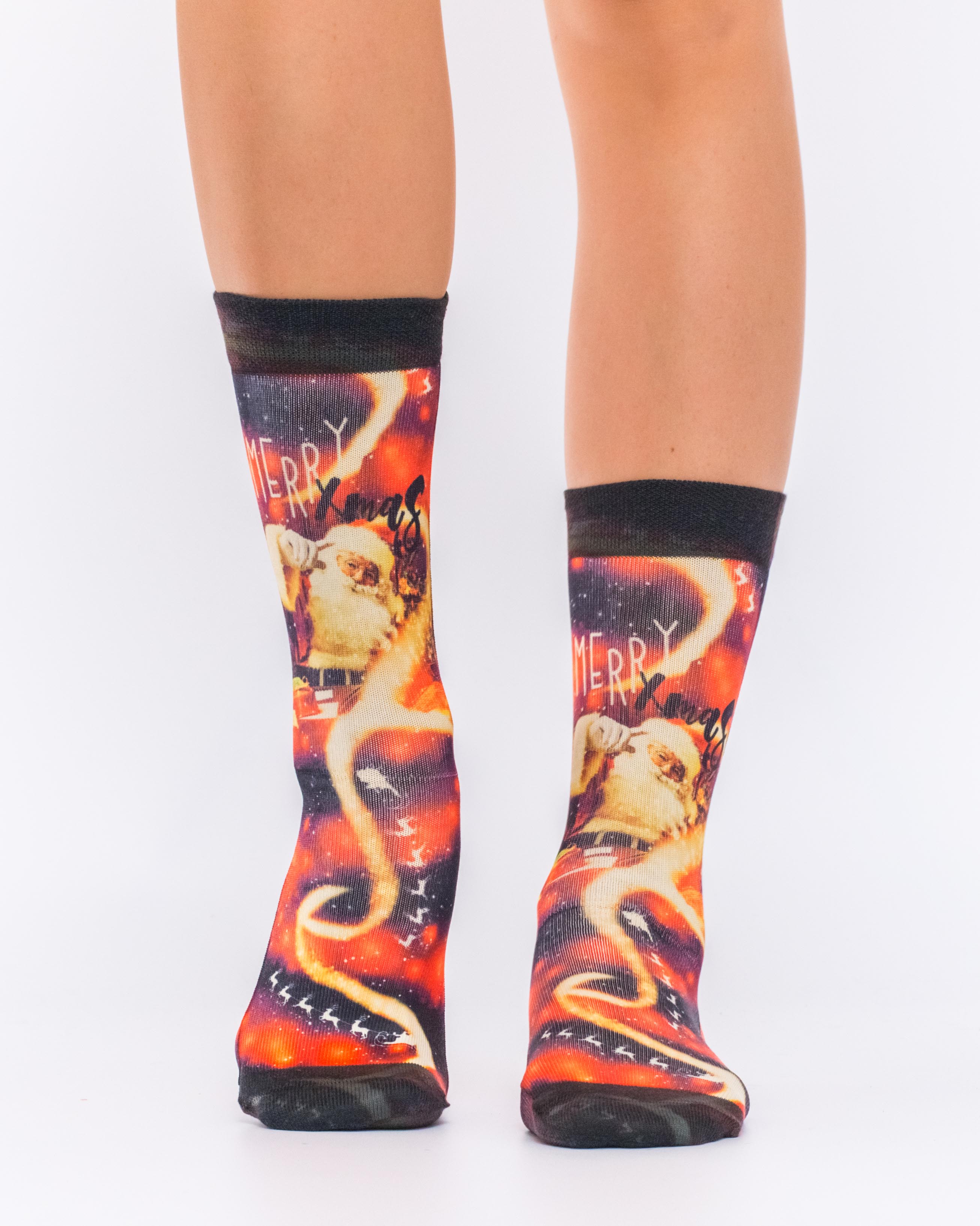 Socken wigglesteps Lady Socks Santa Trip Size 36-40 / Weihnachtssocken