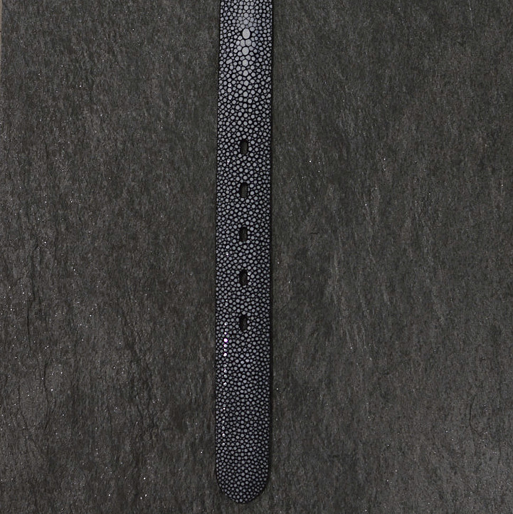 Fausto Colato Damen Rochenleder Gürtel Galuchart 3,0cm razza