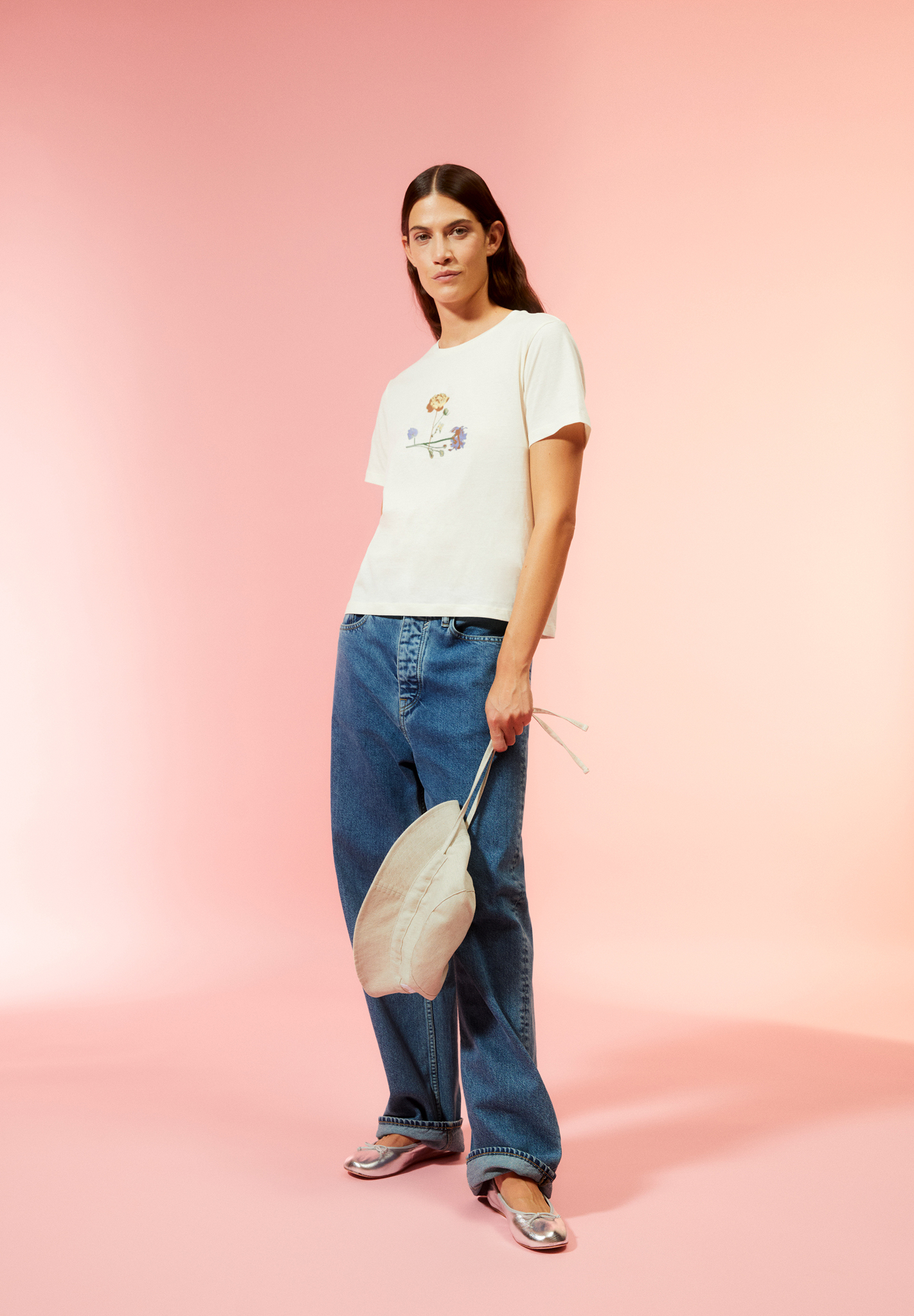 Armedangels MAARLA LITAA T-Shirt Relaxed Fit aus Bio-Baumwolle in oatmilk Armedangels MAARLA LITAA T-Shirt Relaxed Fit aus Bio-Baumwolle in oatmilk