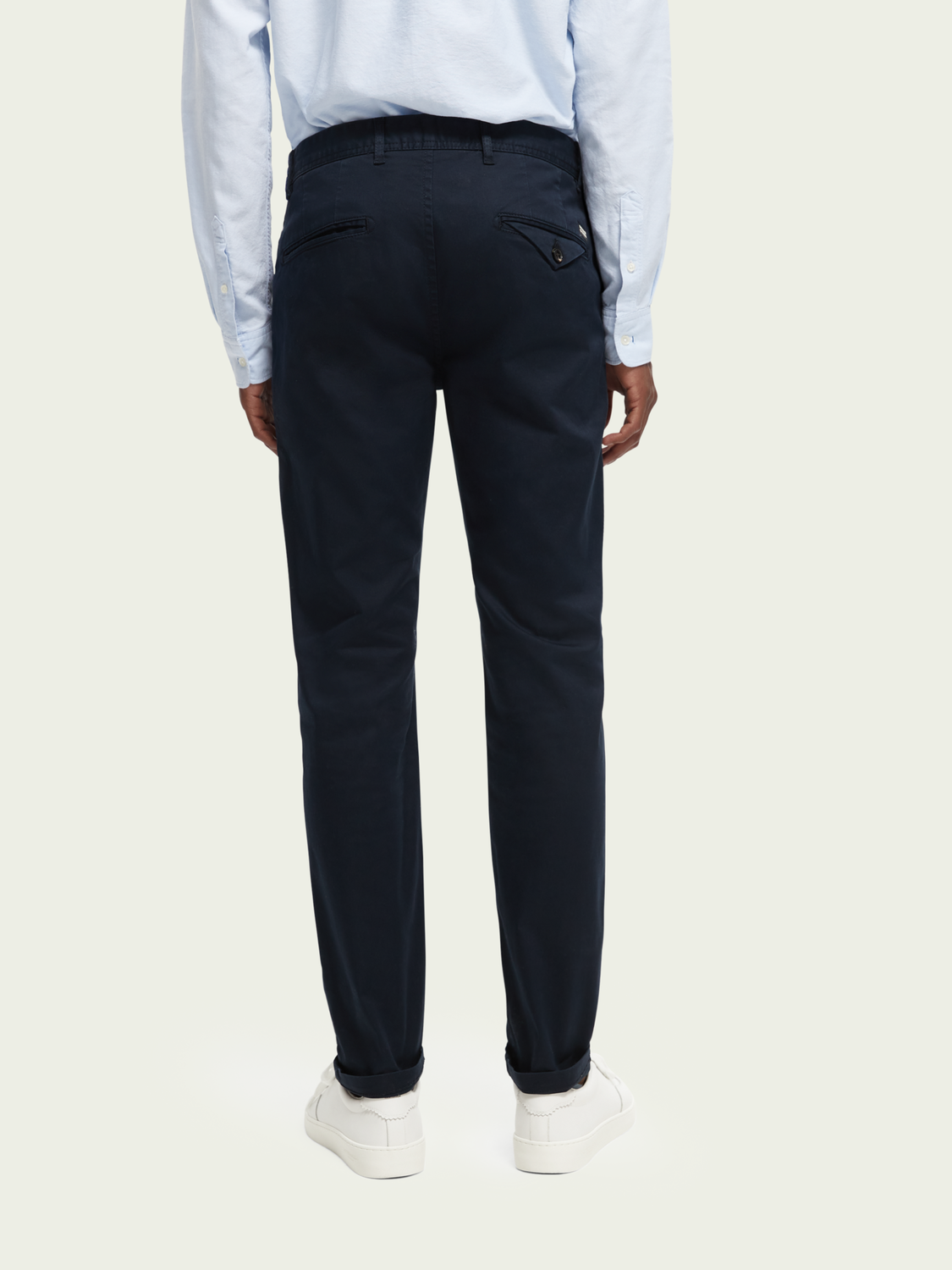 Scotch&Soda ChinoMott super-slim fit aus organic cotton in Night Scotch&Soda ChinoMott super-slim fit aus organic cotton in Night