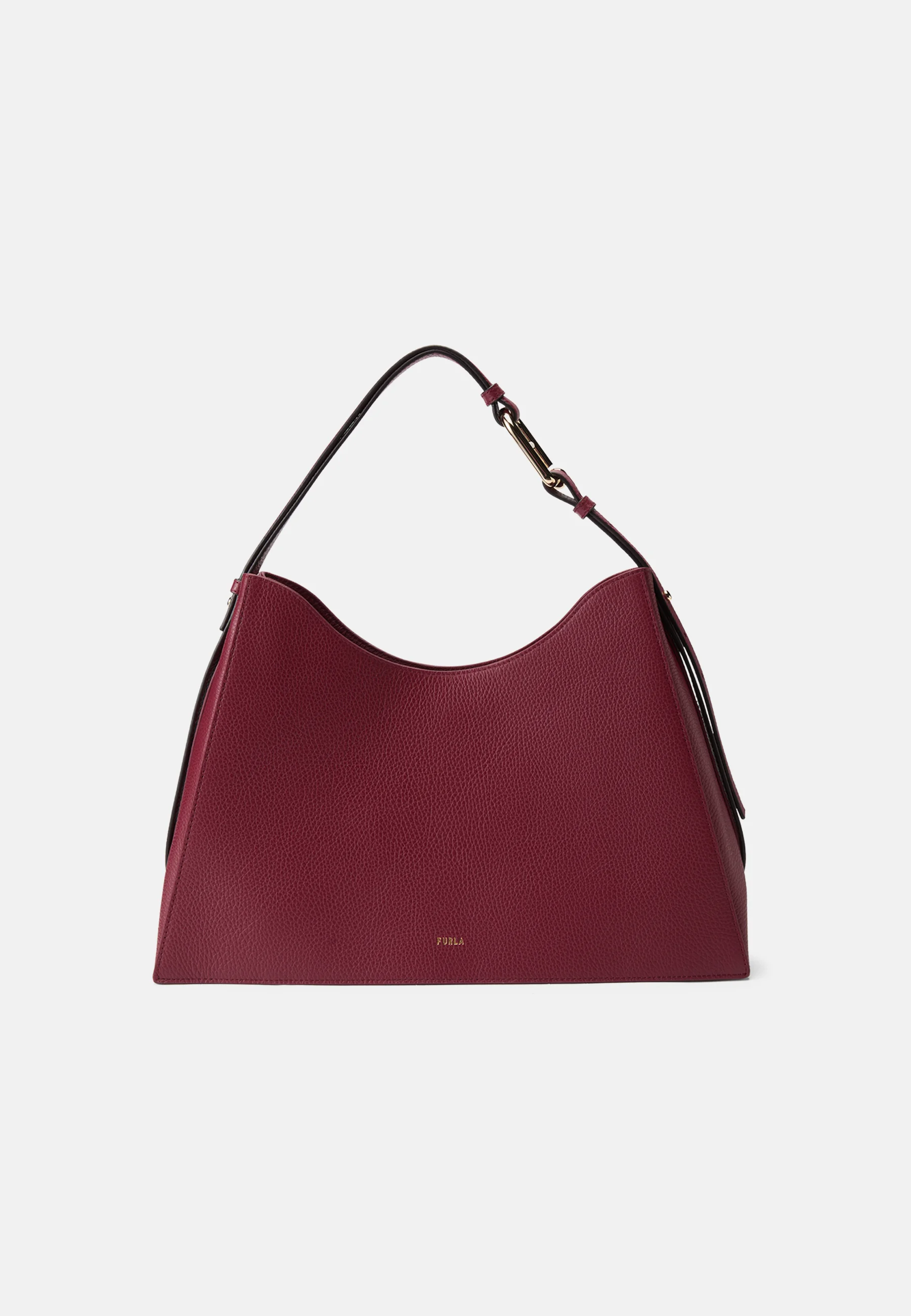 Furla Tasche Nuvola Hobo Schultertasche L in rubino