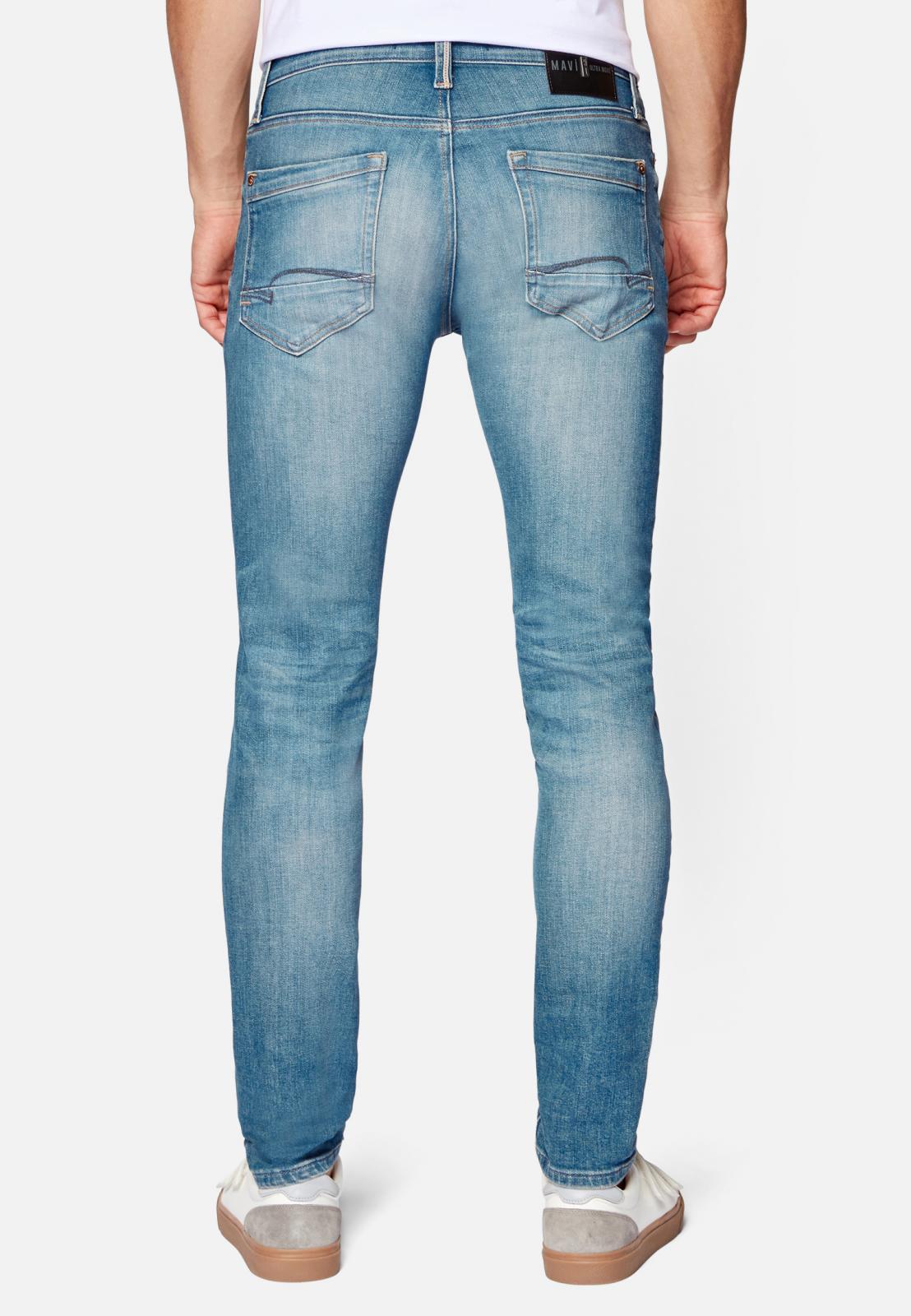 Mavi Skinny Jeans James Ash Blue Ultra Move 