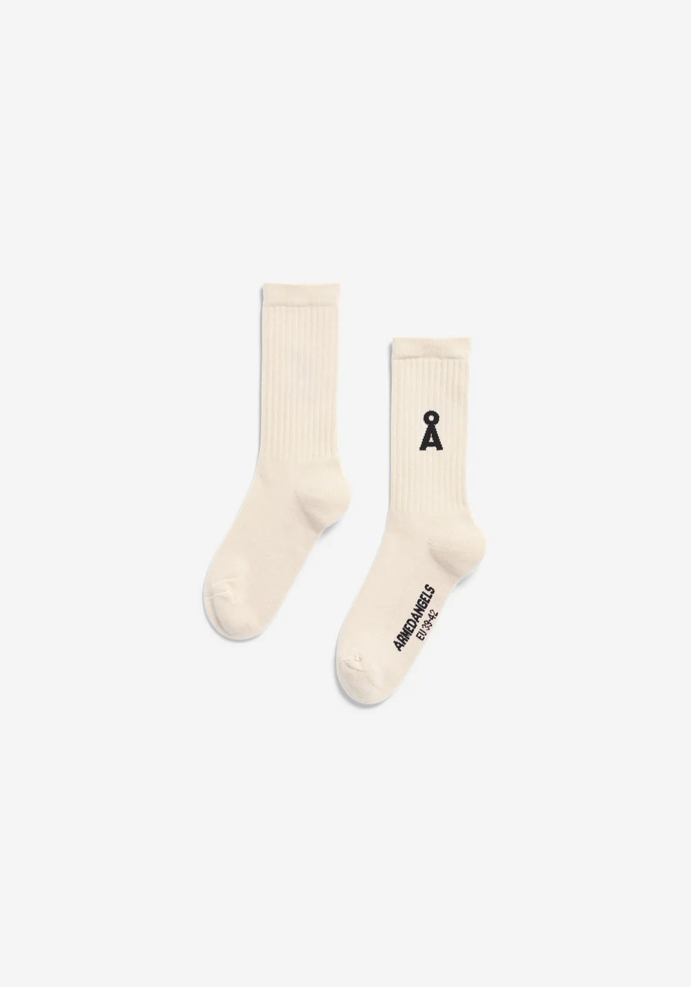 Armedangels SAAMUS BOLD SOCKEN aus Bio-Baumwoll Mix in oatmilk-black
